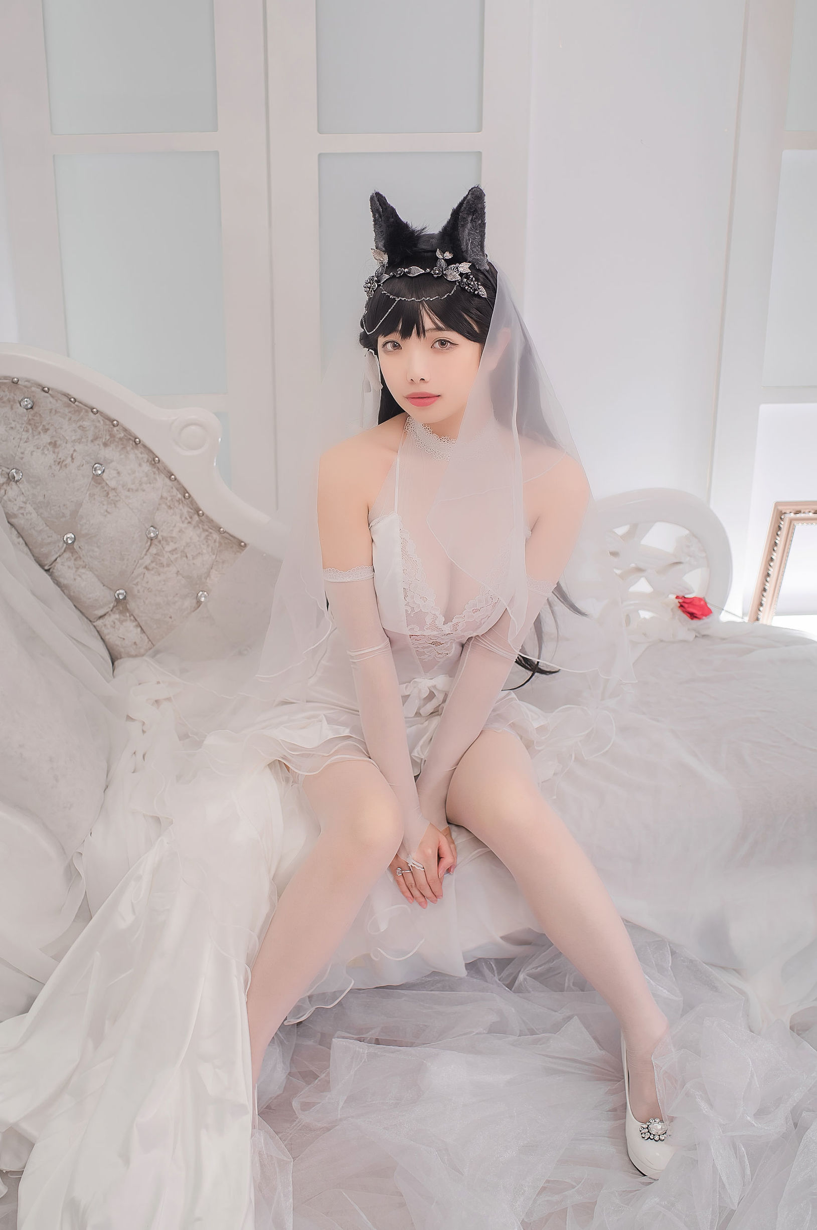 蘿莉COS] 雯妹 - 愛宕花嫁