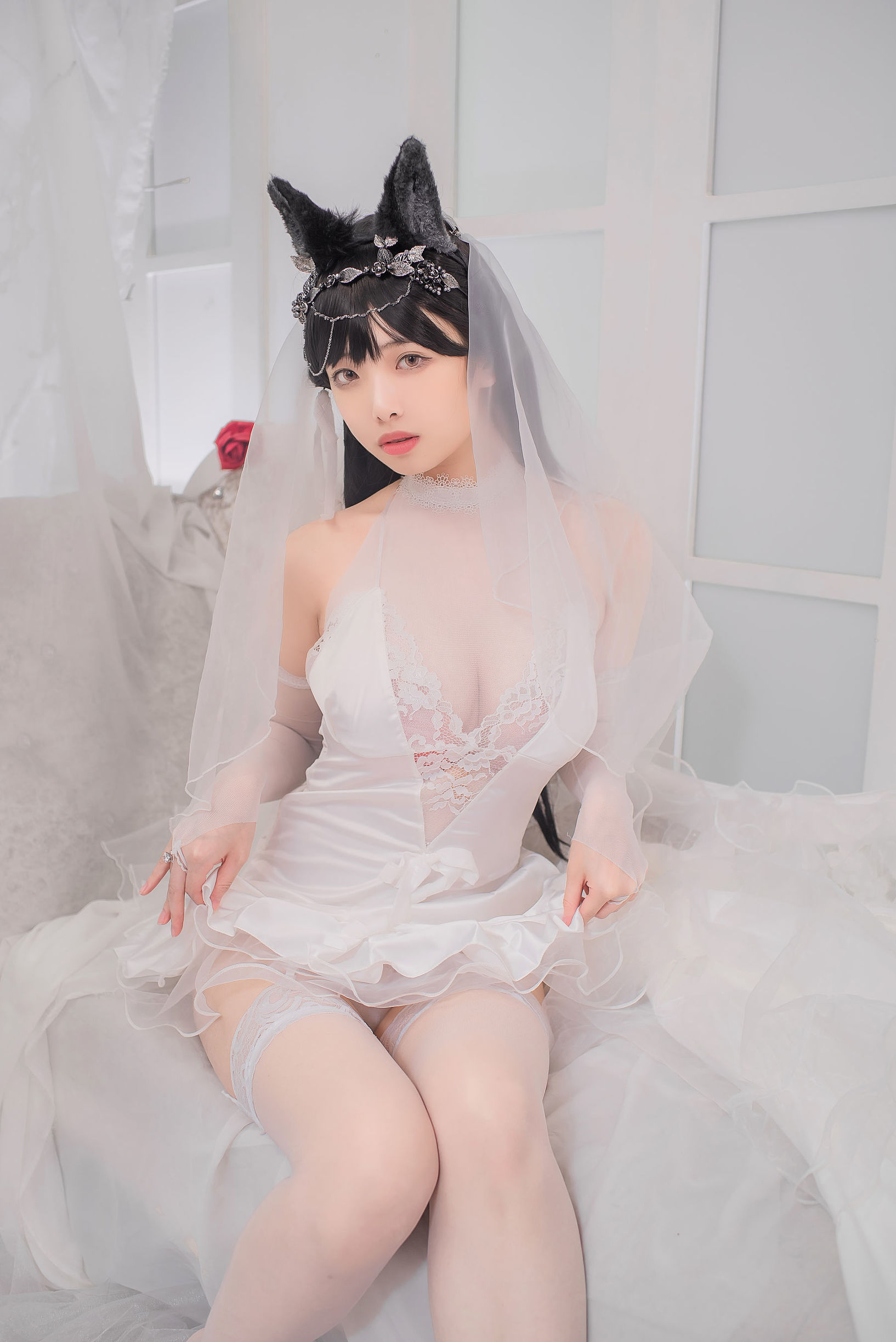 蘿莉COS] 雯妹 - 愛宕花嫁