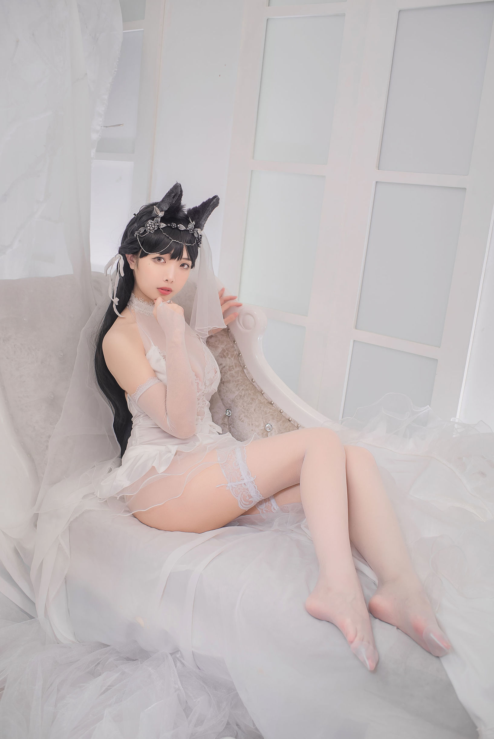蘿莉COS] 雯妹 - 愛宕花嫁