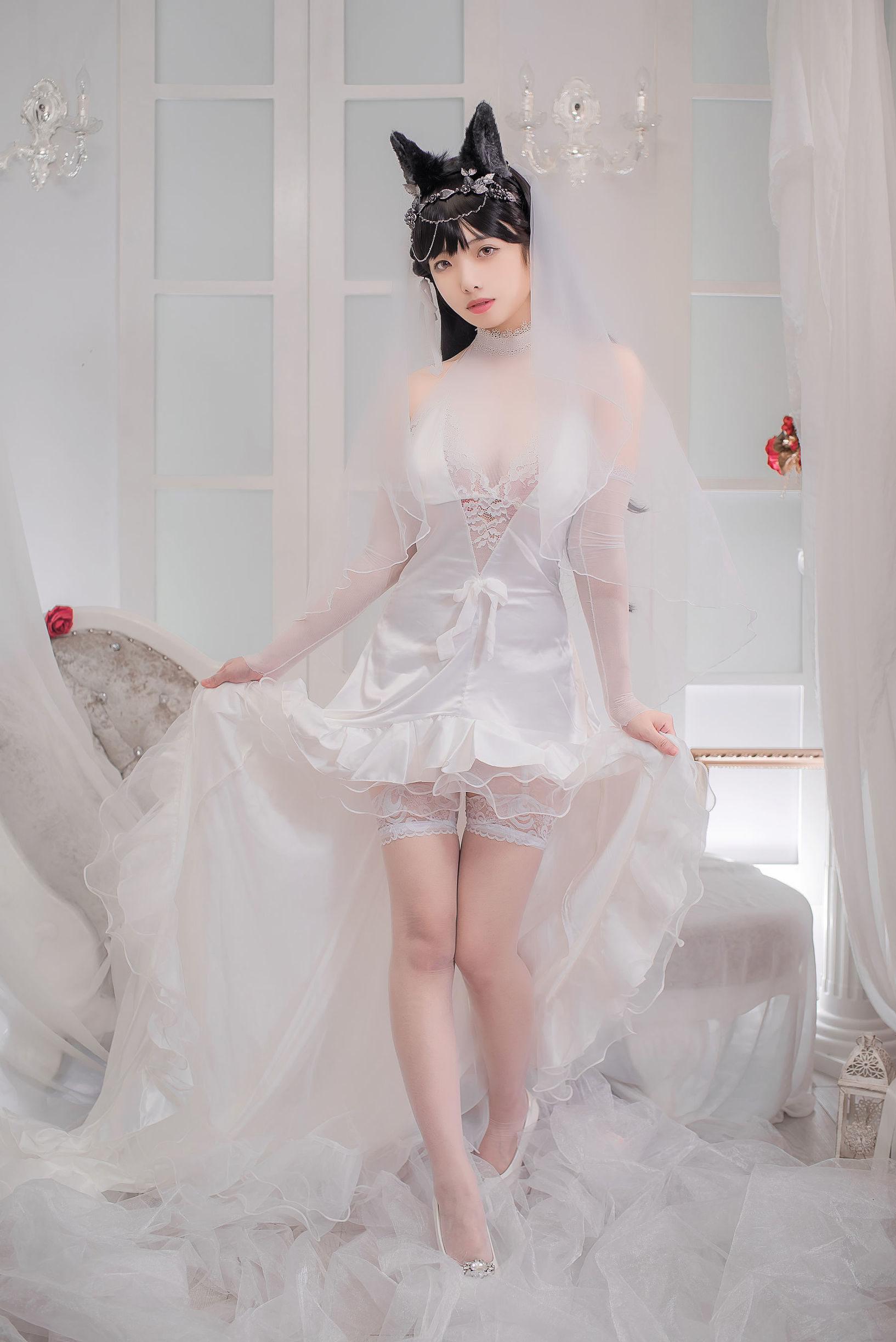 蘿莉COS] 雯妹 - 愛宕花嫁