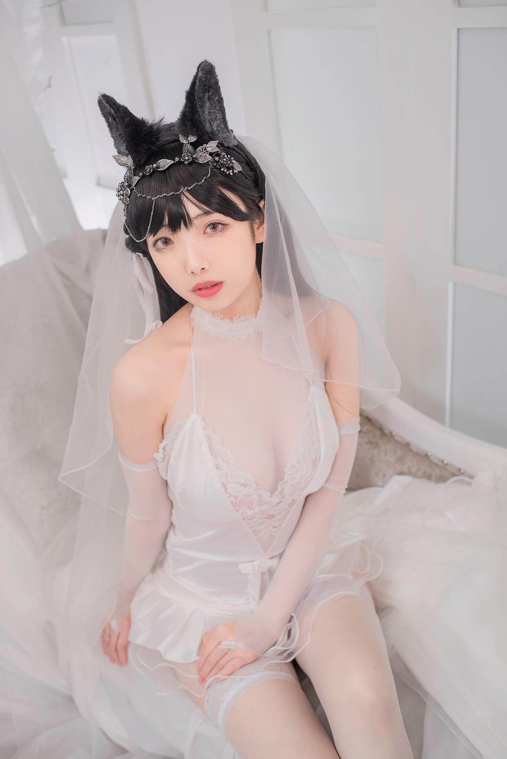 蘿莉COS] 雯妹 - 愛宕花嫁