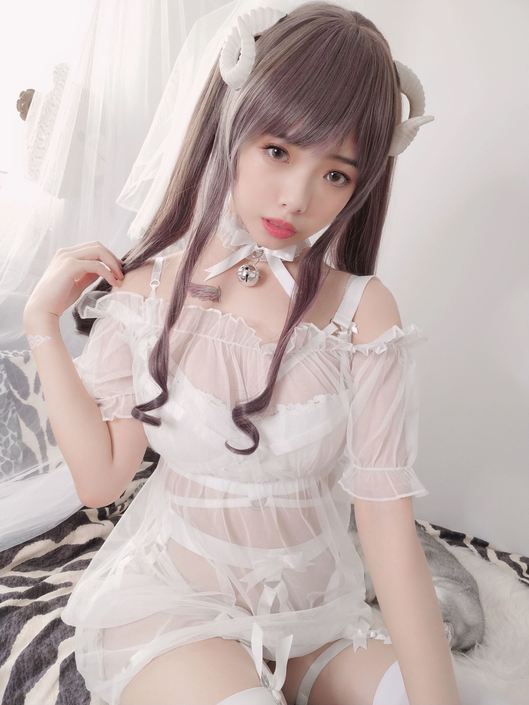 ลอริตะ คอสเพลย์] เวิ่น เมย - แกะน้อยสีขาว