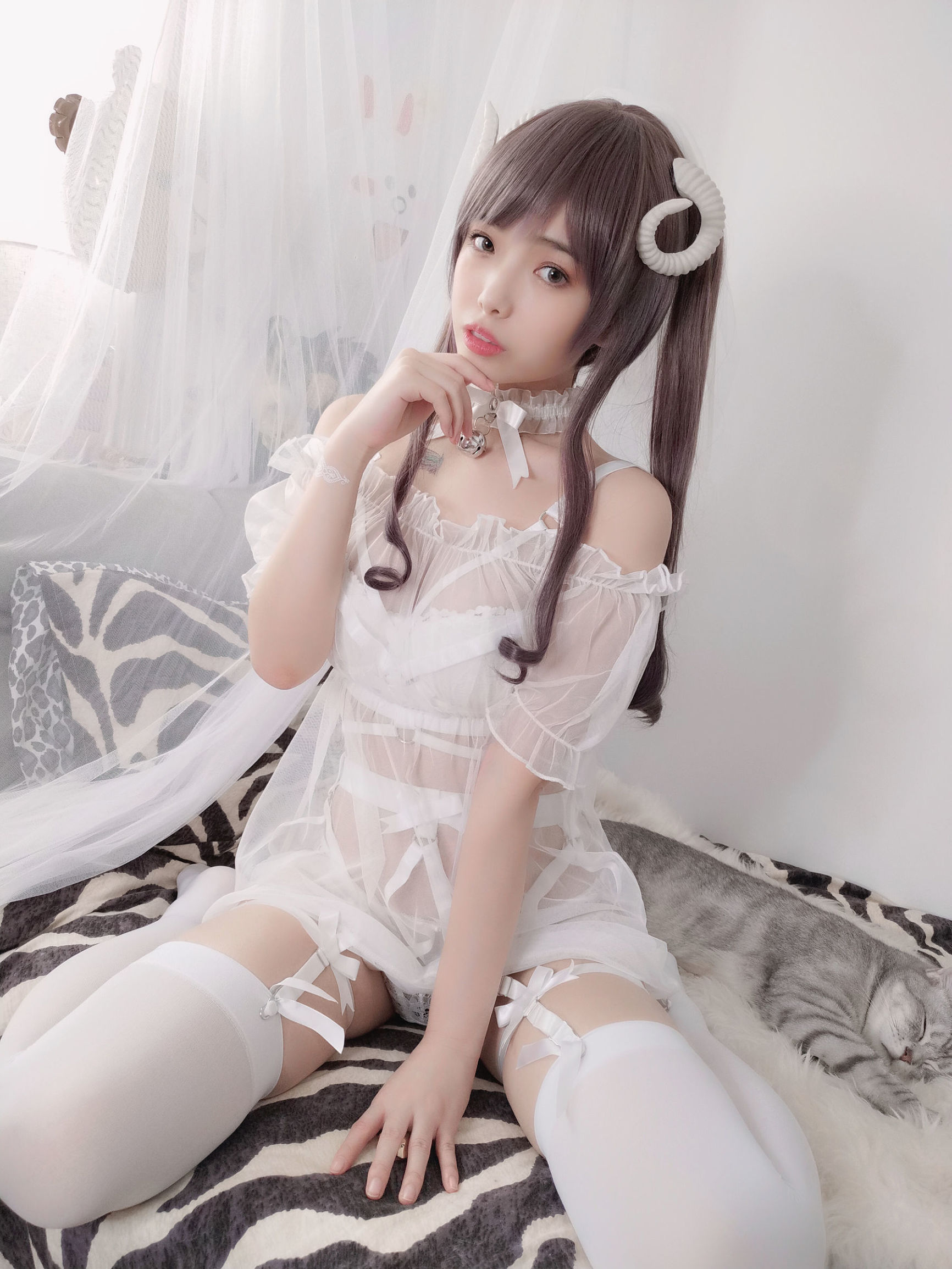 ลอริตะ คอสเพลย์] เวิ่น เมย - แกะน้อยสีขาว