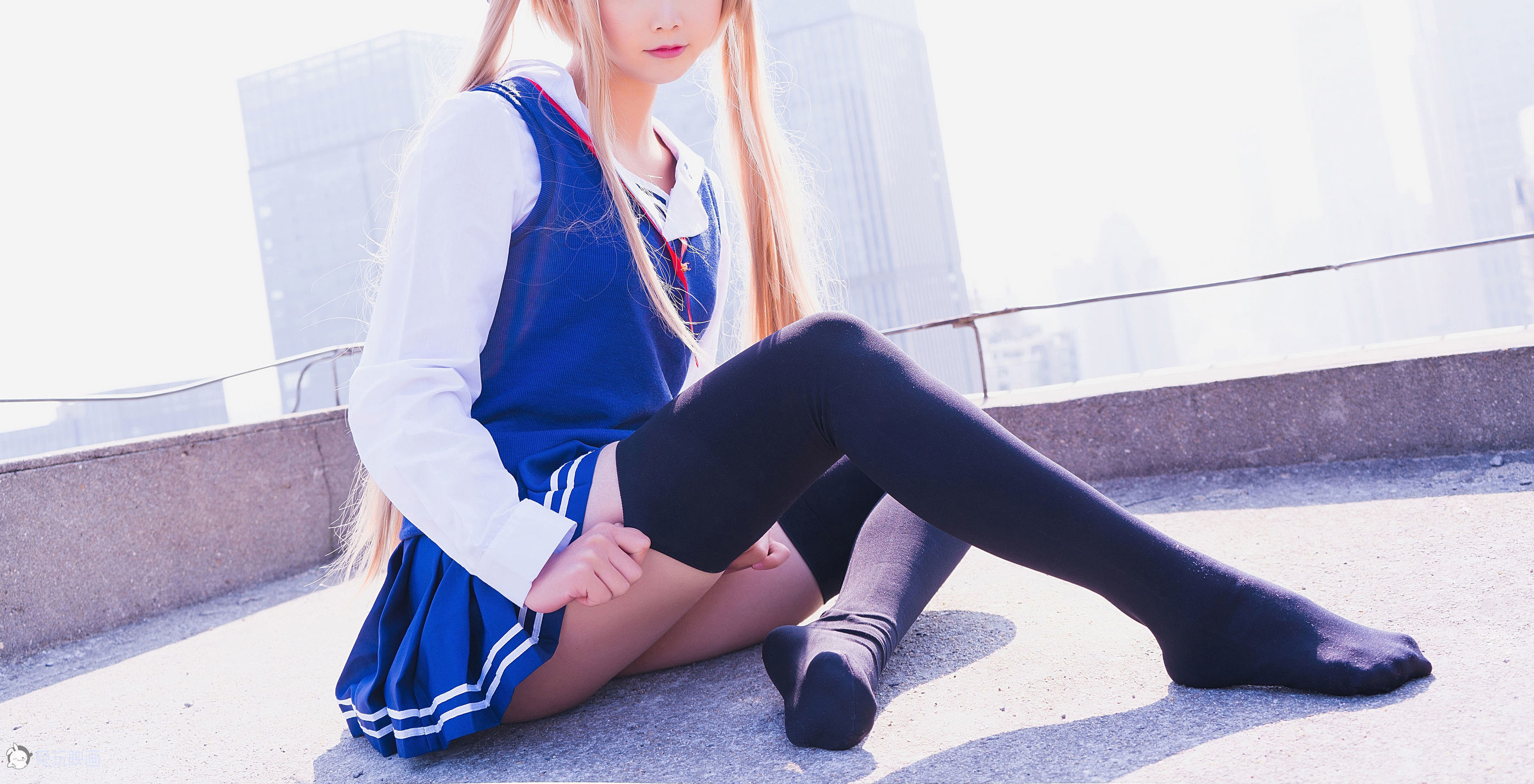  belle ta COS] Mianbing Xianer - Twin Tails COS
