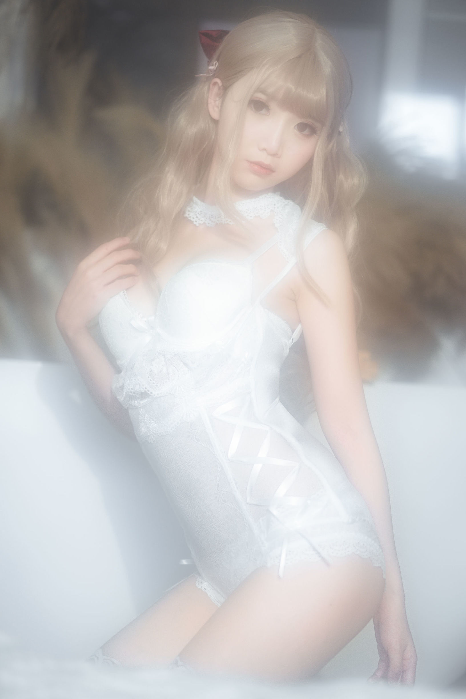  belle ta COS] Mian Bing Xian Er - Retro Underwear Set