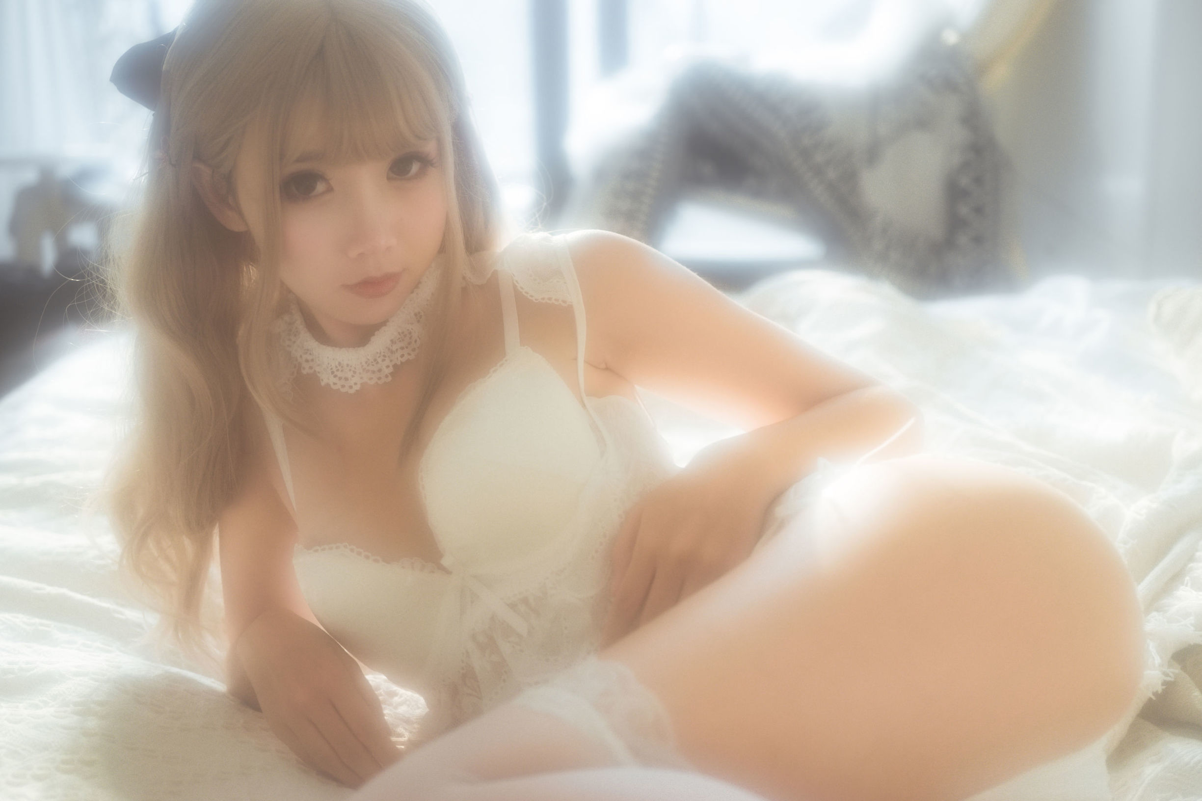  belle ta COS] Mian Bing Xian Er - Retro Underwear Set
