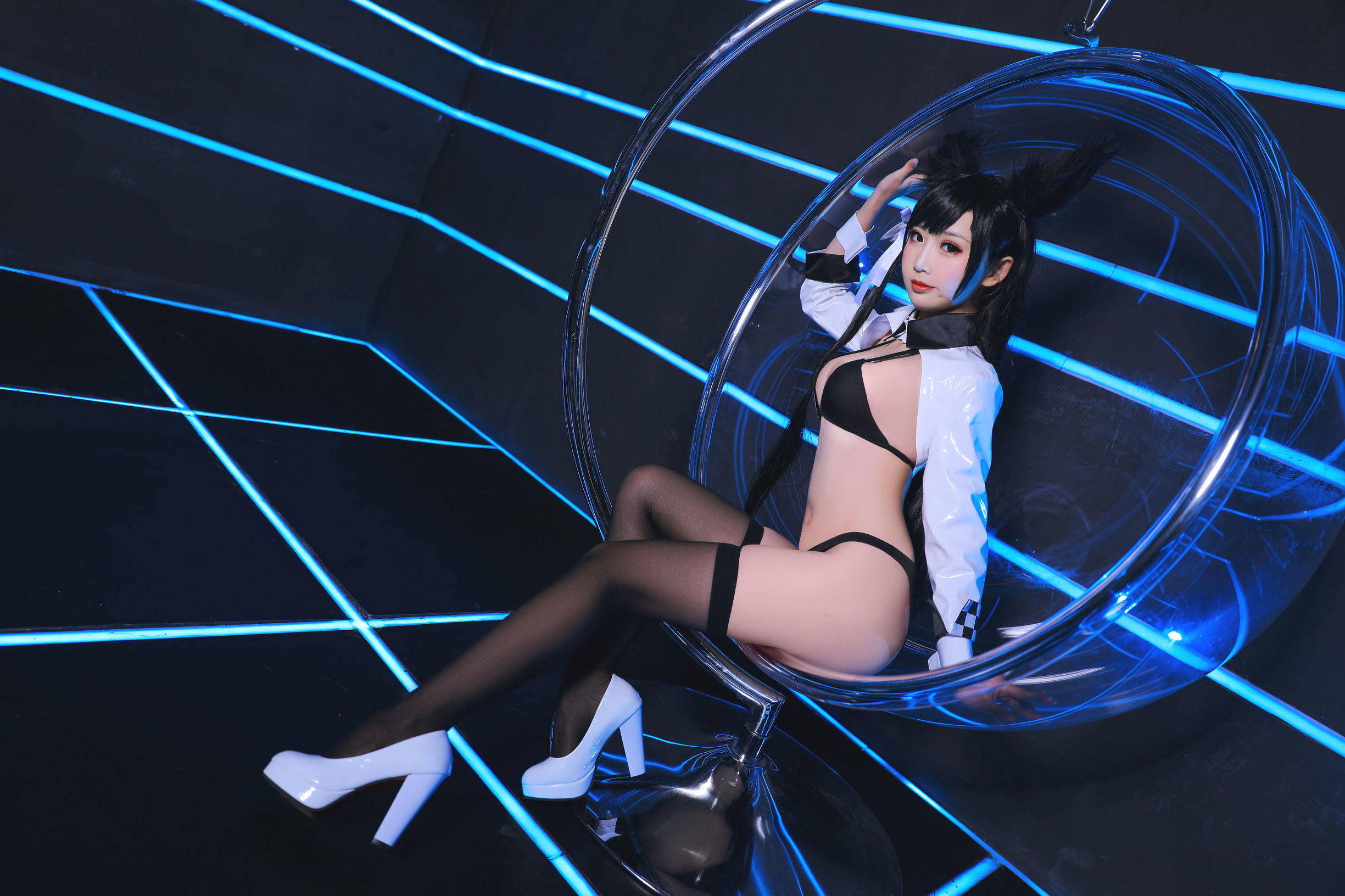 [萝莉COS] 面饼仙儿 - 爱宕赛车娘