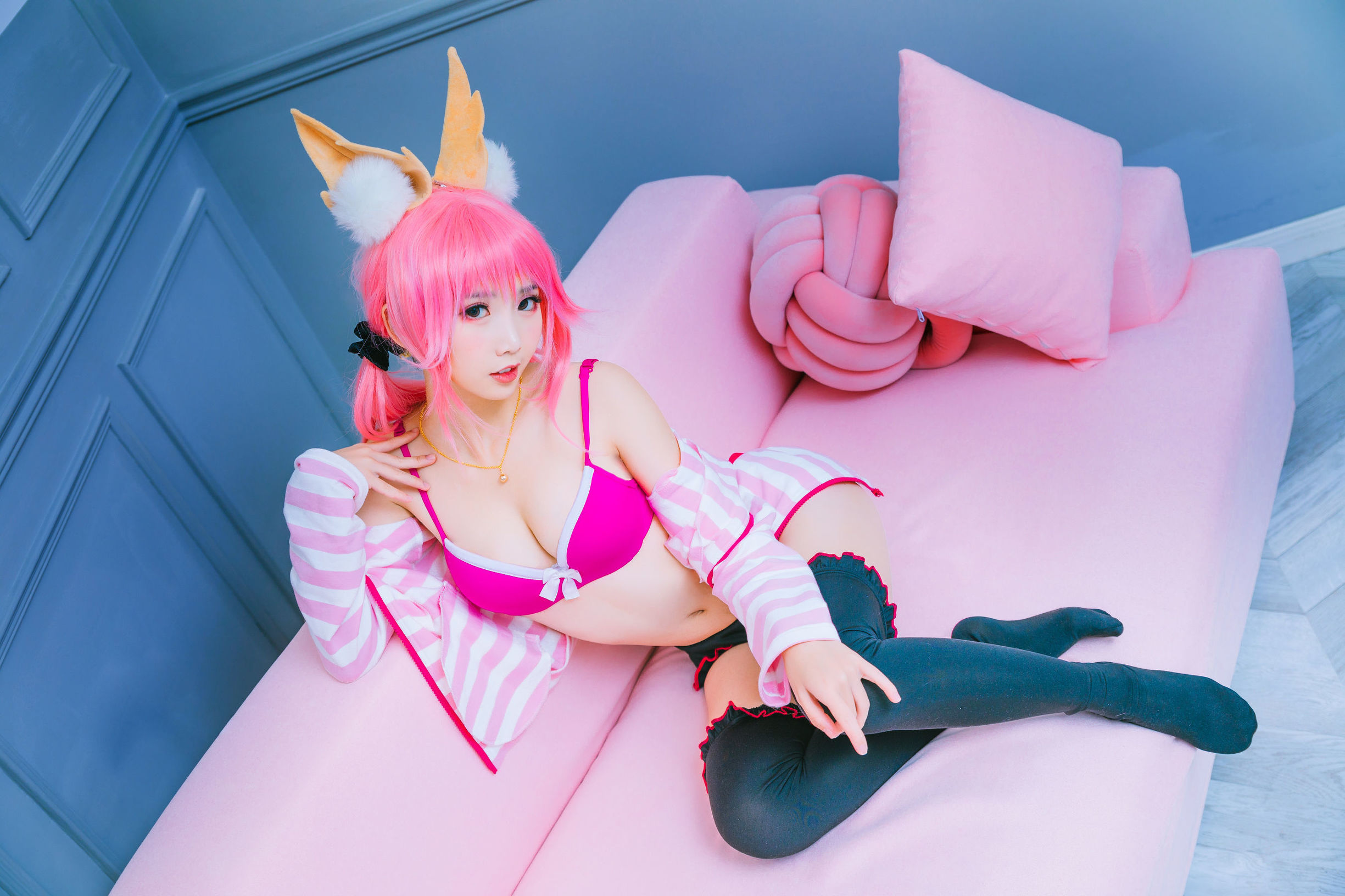  belle ta Cosplay] Mianbing Xianer - Tamamo-no-Mae Daily Life