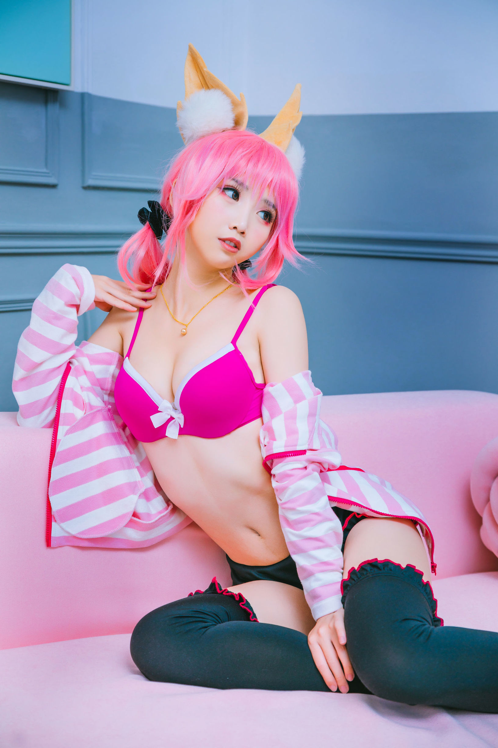 belle ta Cosplay] Mianbing Xianer - Tamamo-no-Mae Daily Life