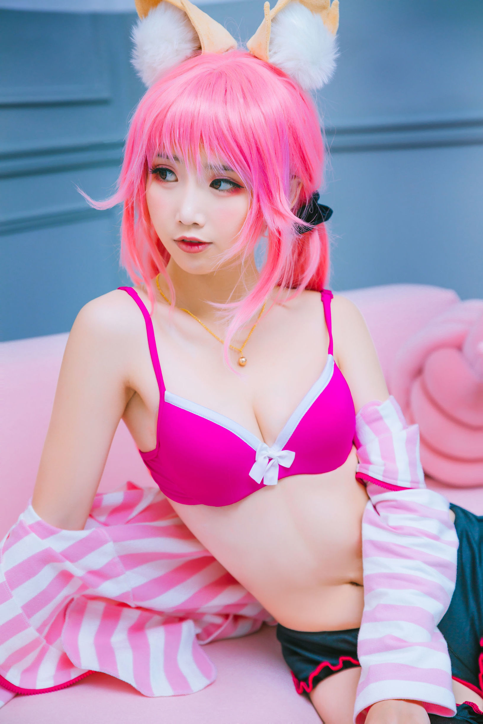  belle ta Cosplay] Mianbing Xianer - Tamamo-no-Mae Daily Life