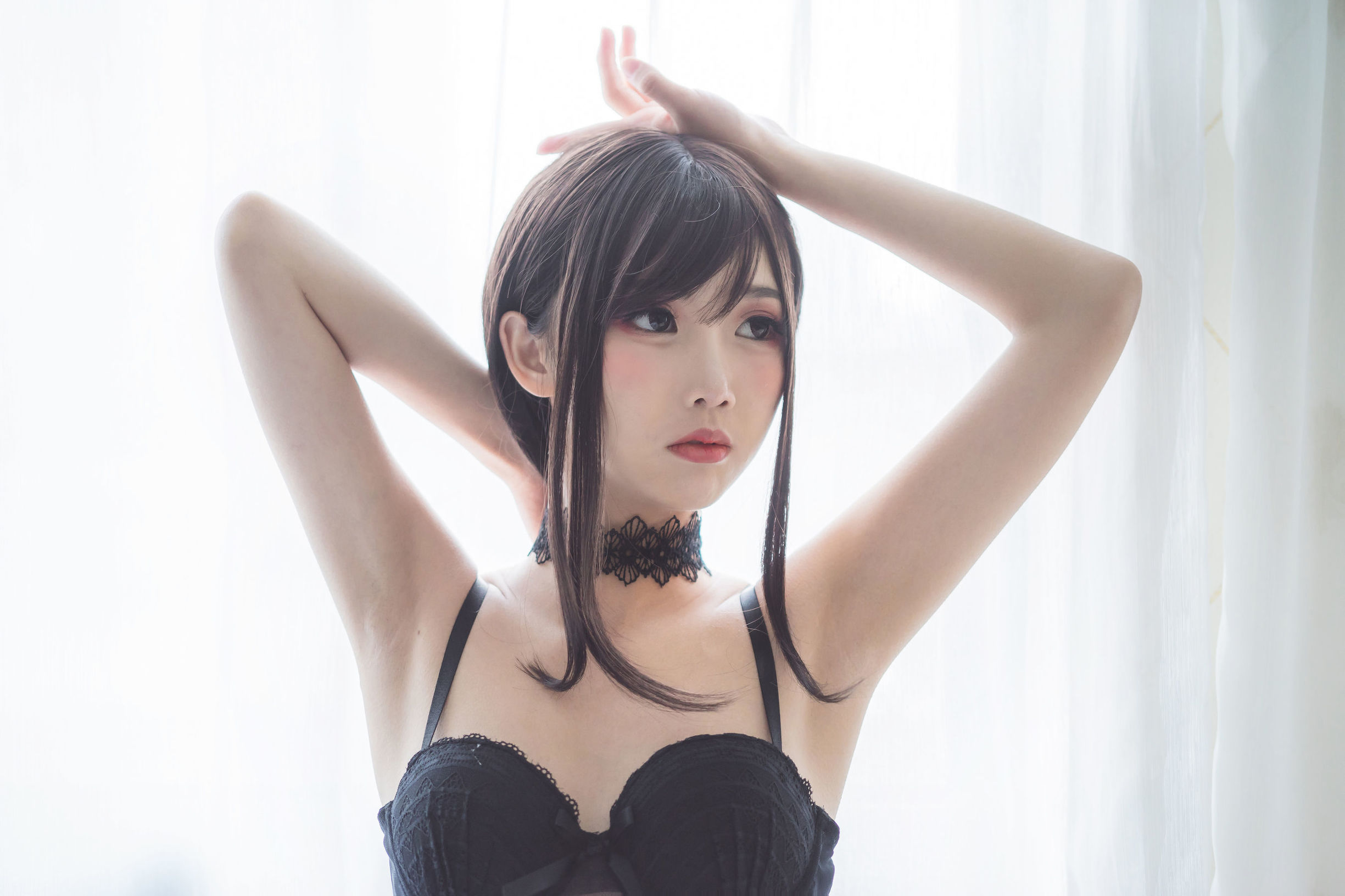 [萝莉COS] 面饼仙儿 - 脑内少女 黑色束衣