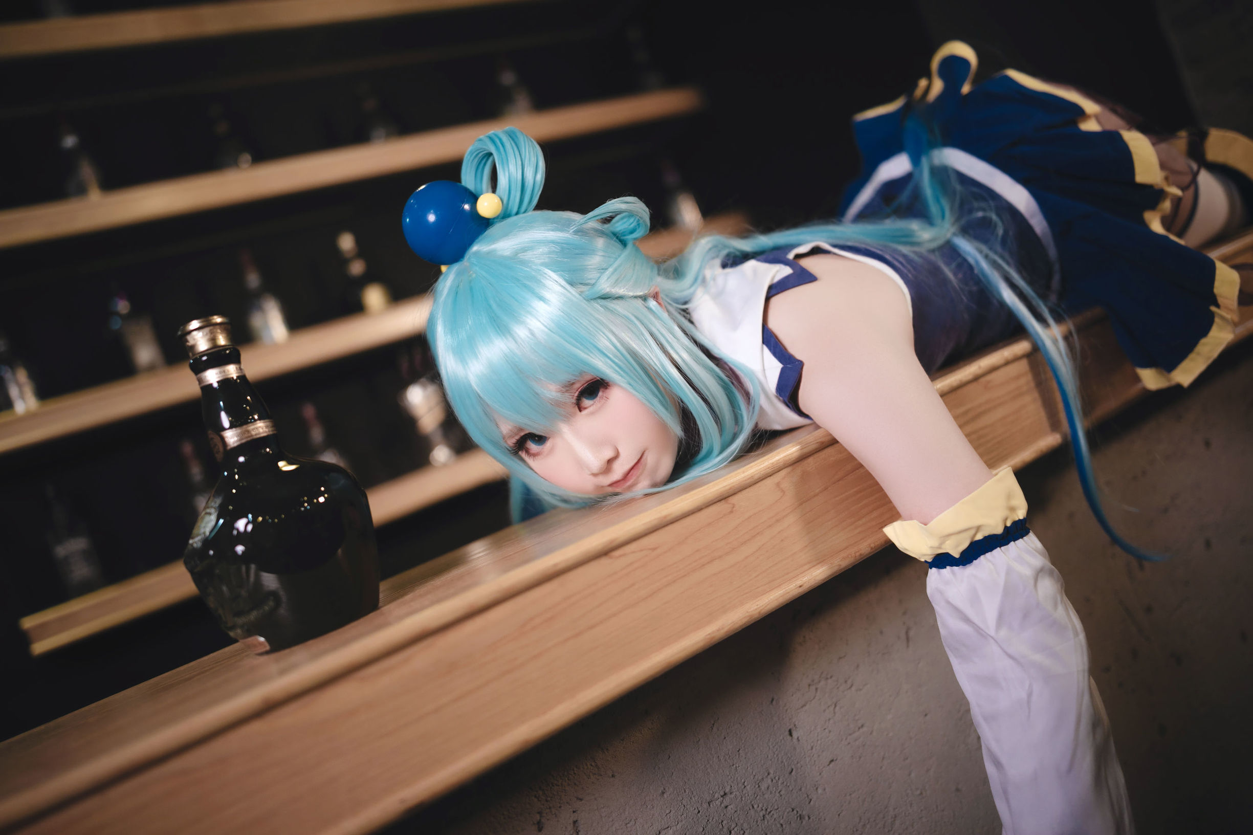 Cosplay  belle ] Mặt Bánh Tiên Nhi - Aqua
