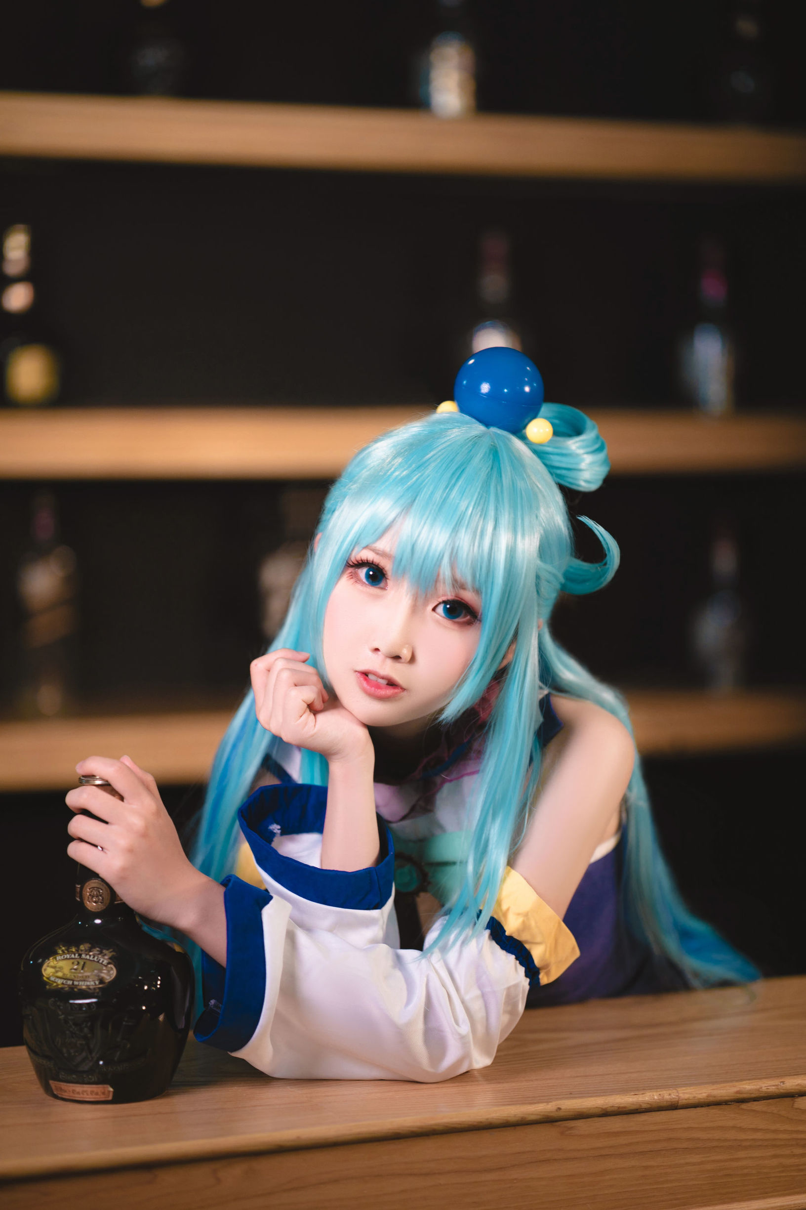 Cosplay  belle ] Mặt Bánh Tiên Nhi - Aqua