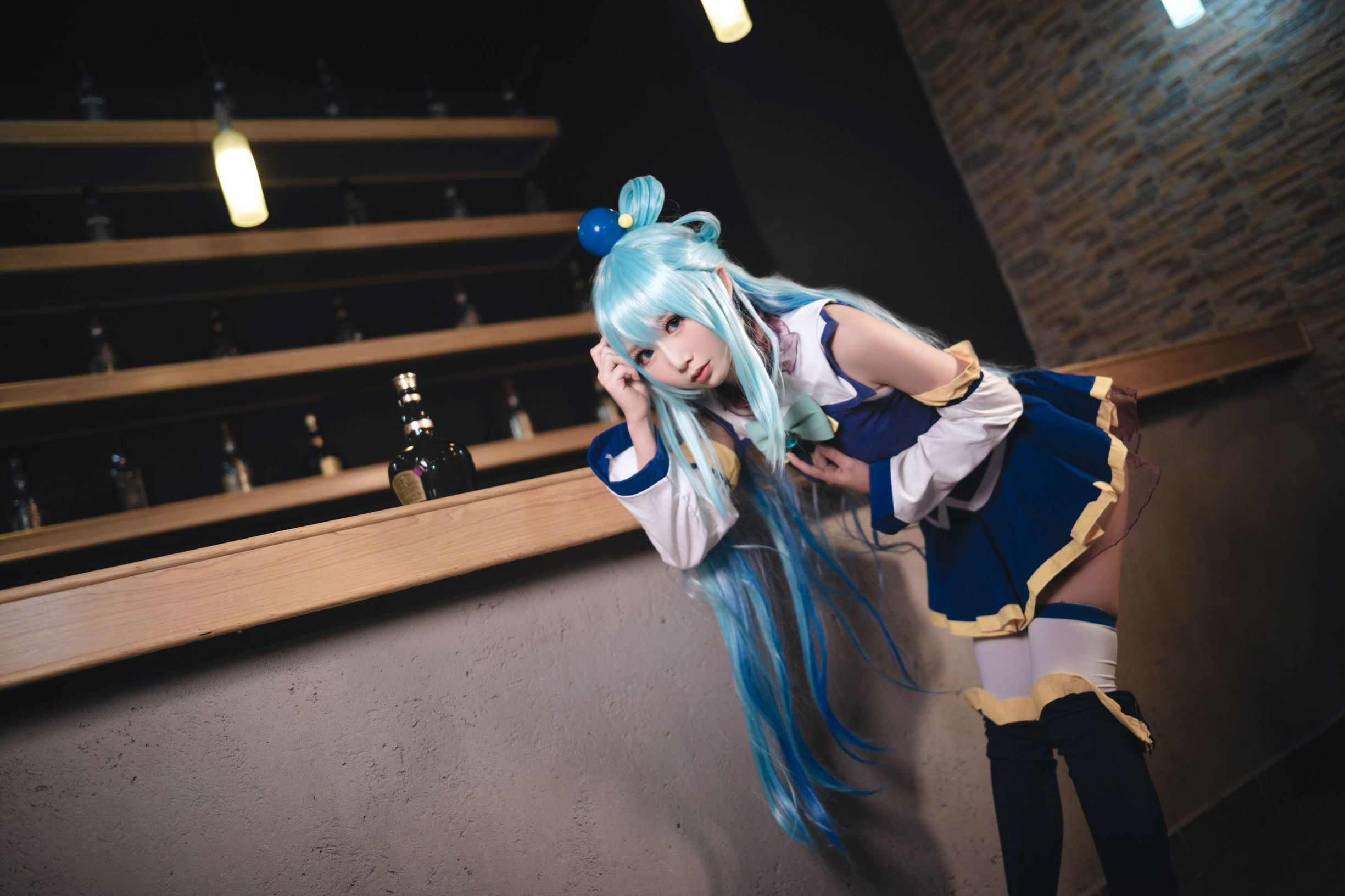 Cosplay  belle ] Mặt Bánh Tiên Nhi - Aqua