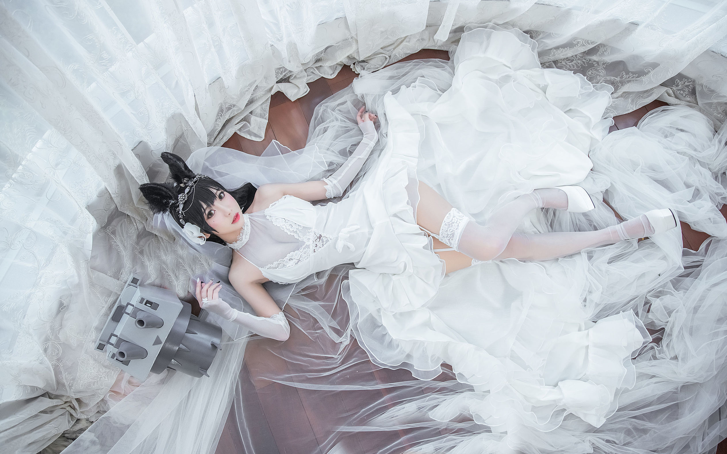  belle ta Cosplay] Guichu Yao - Atago Bride