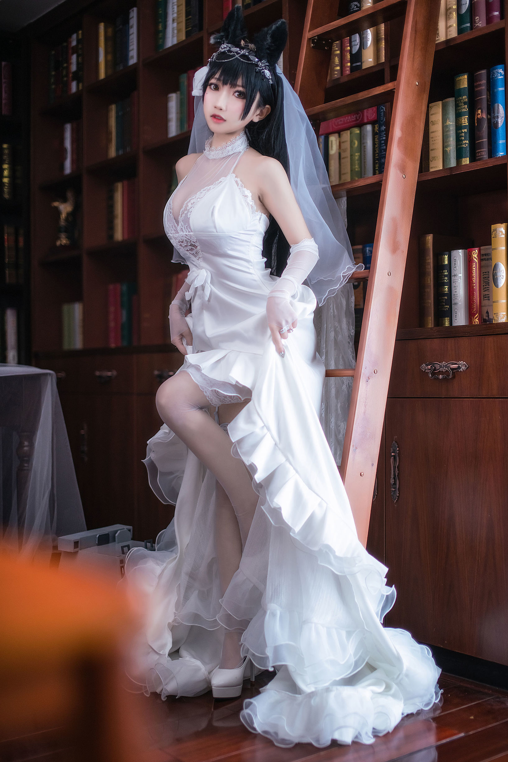 belle ta Cosplay] Guichu Yao - Atago Bride