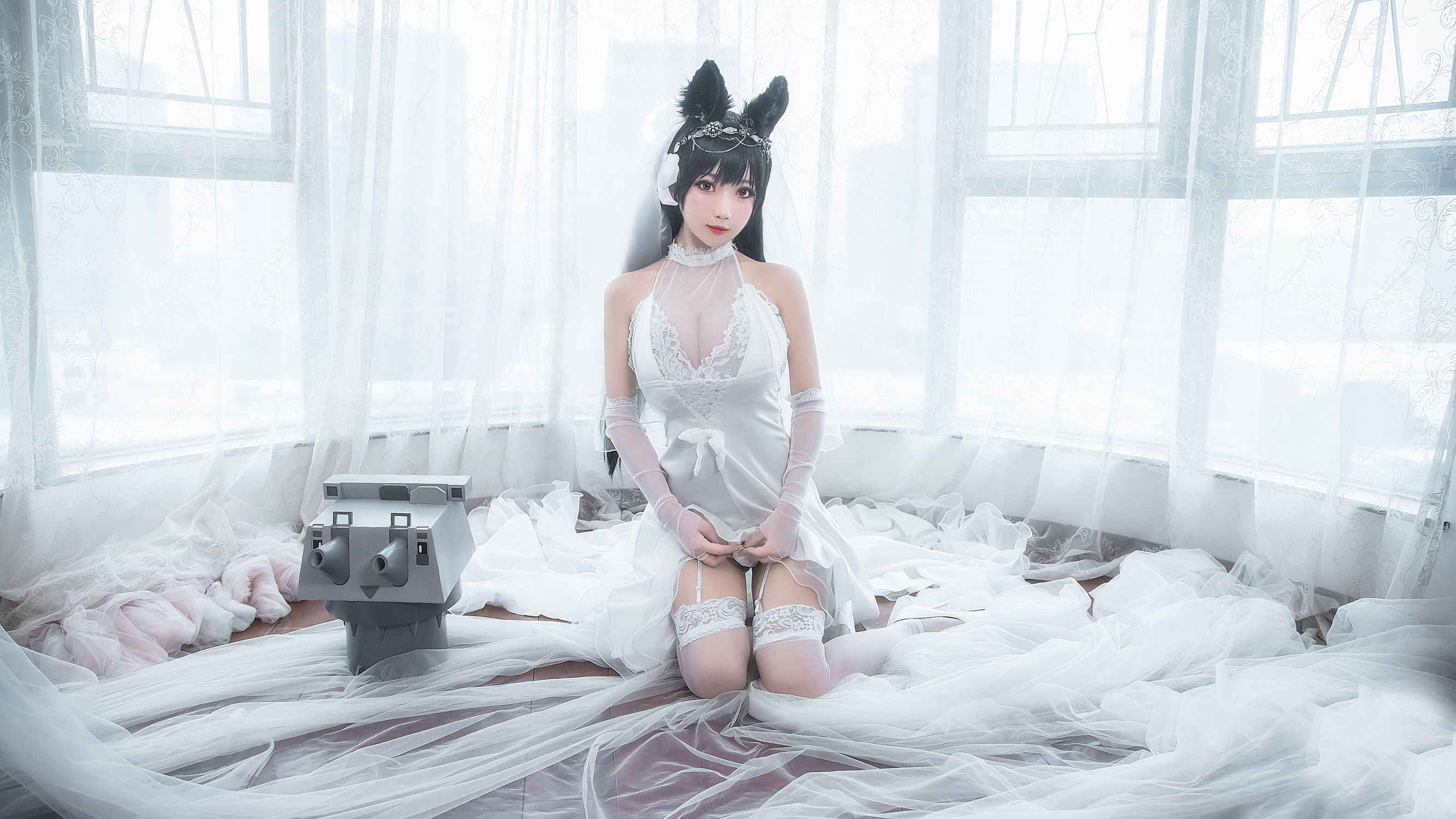  belle ta Cosplay] Guichu Yao - Atago Bride