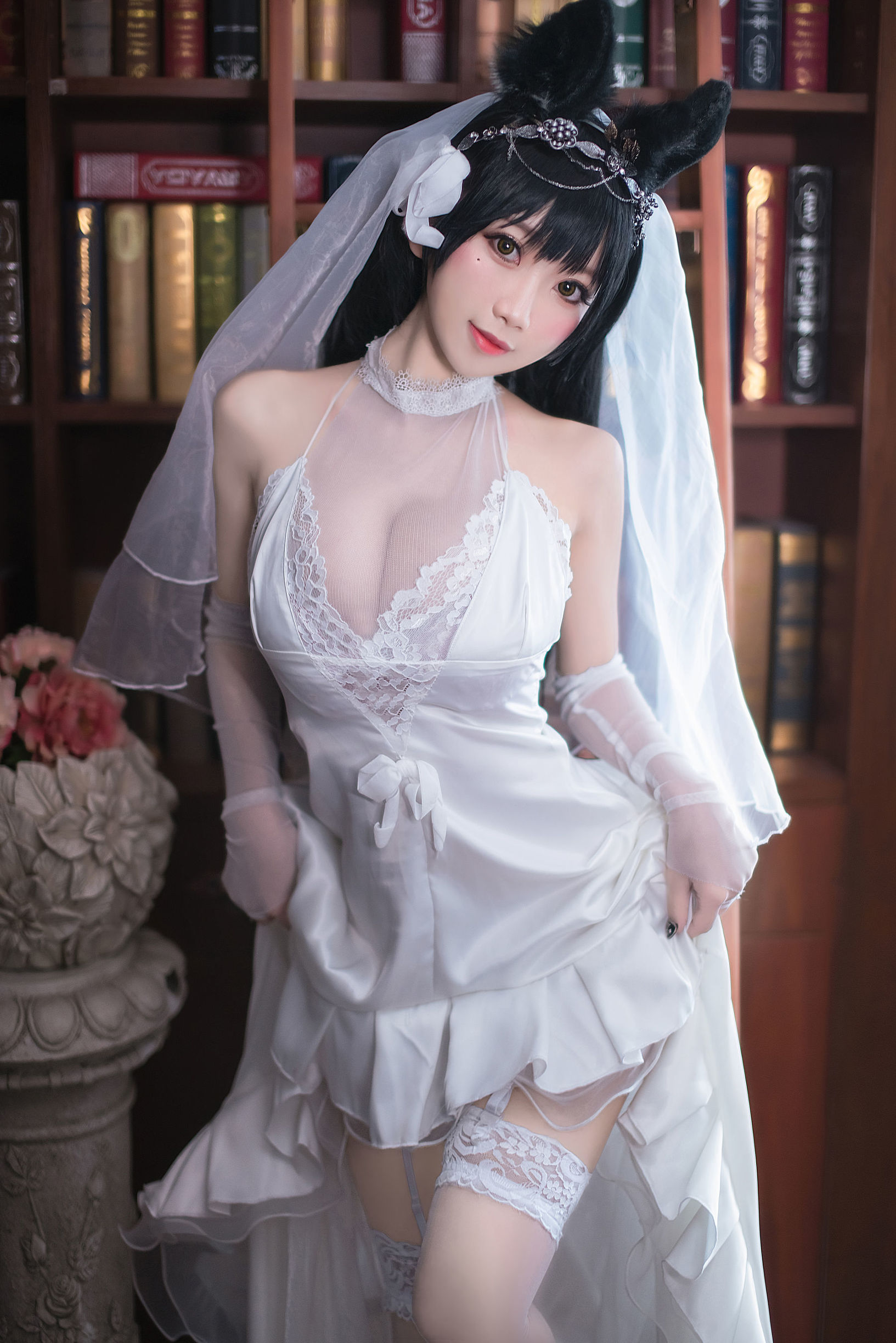  belle ta Cosplay] Guichu Yao - Atago Bride