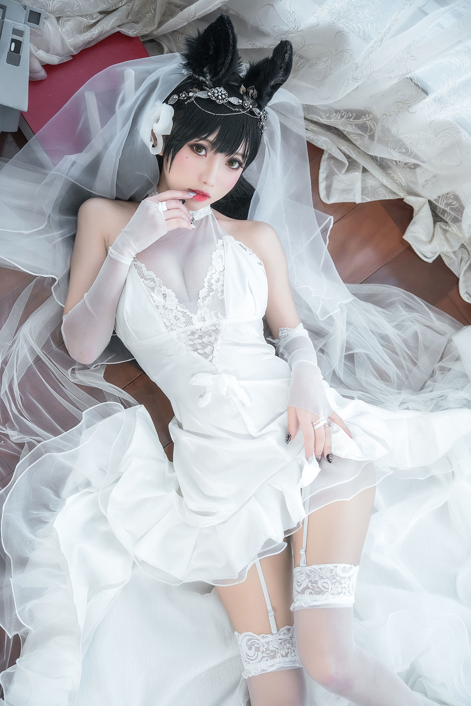  belle ta Cosplay] Guichu Yao - Atago Bride