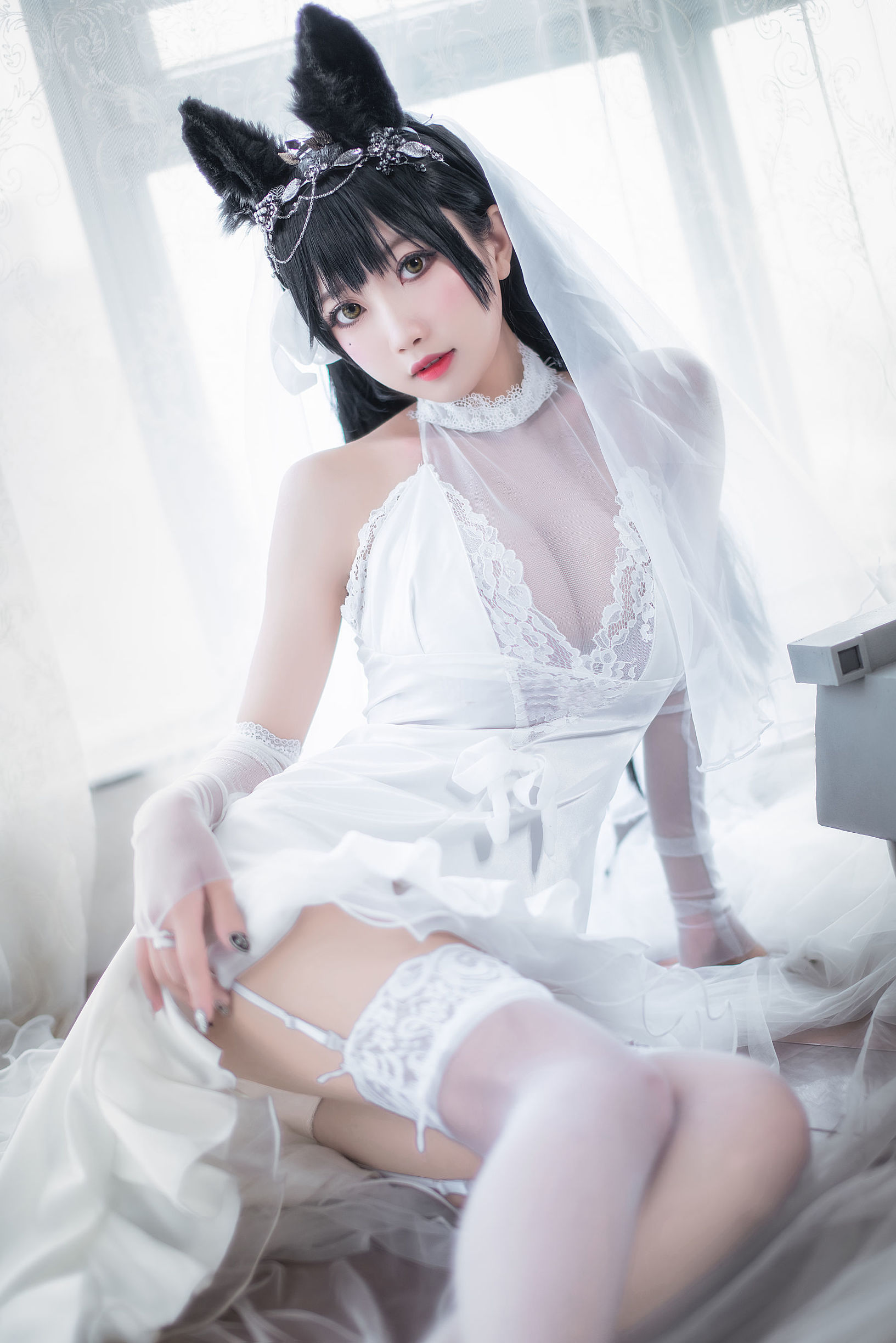  belle ta Cosplay] Guichu Yao - Atago Bride