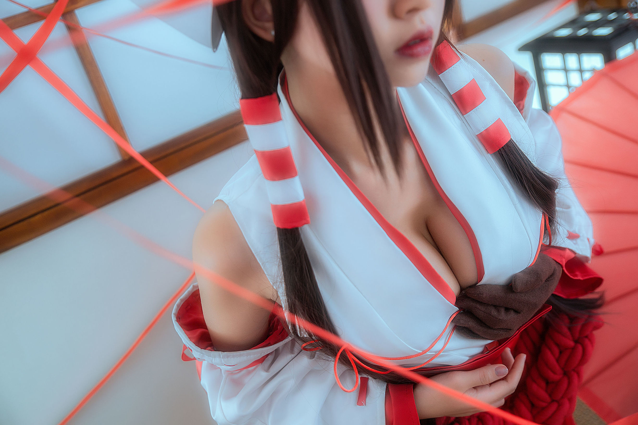  belle ta Cosplay] Eel Fei Er - Shrine Maiden