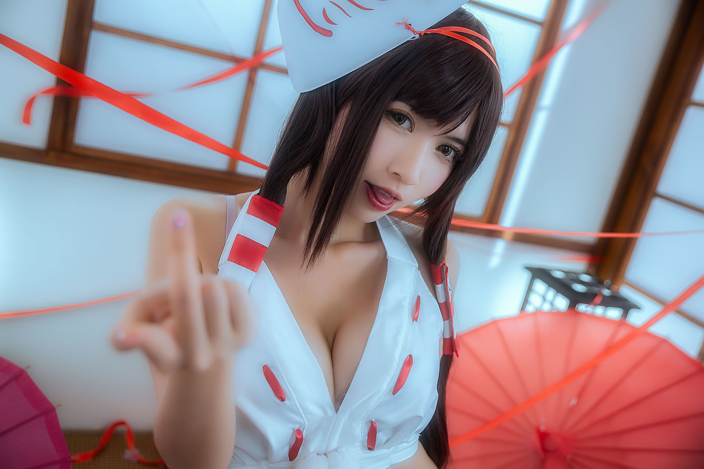  belle ta Cosplay] Eel Fei Er - Shrine Maiden