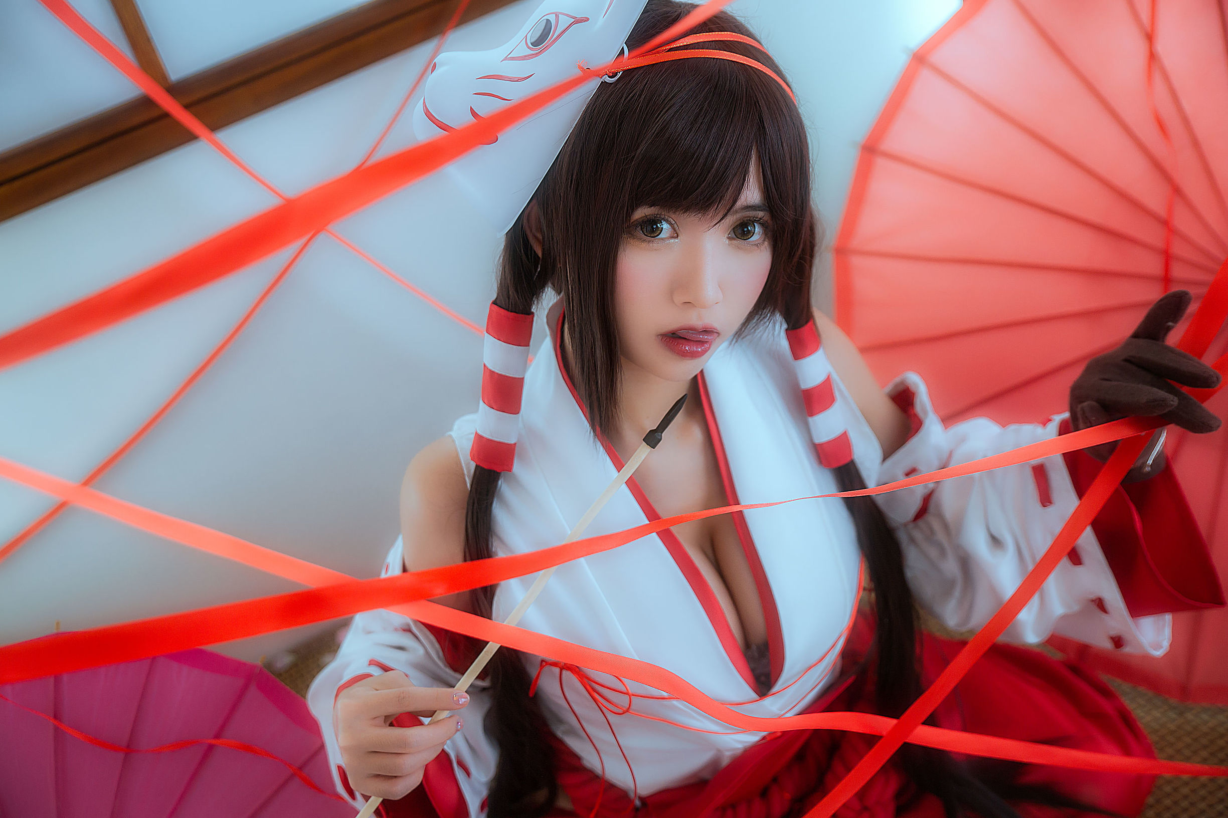  belle ta Cosplay] Eel Fei Er - Shrine Maiden