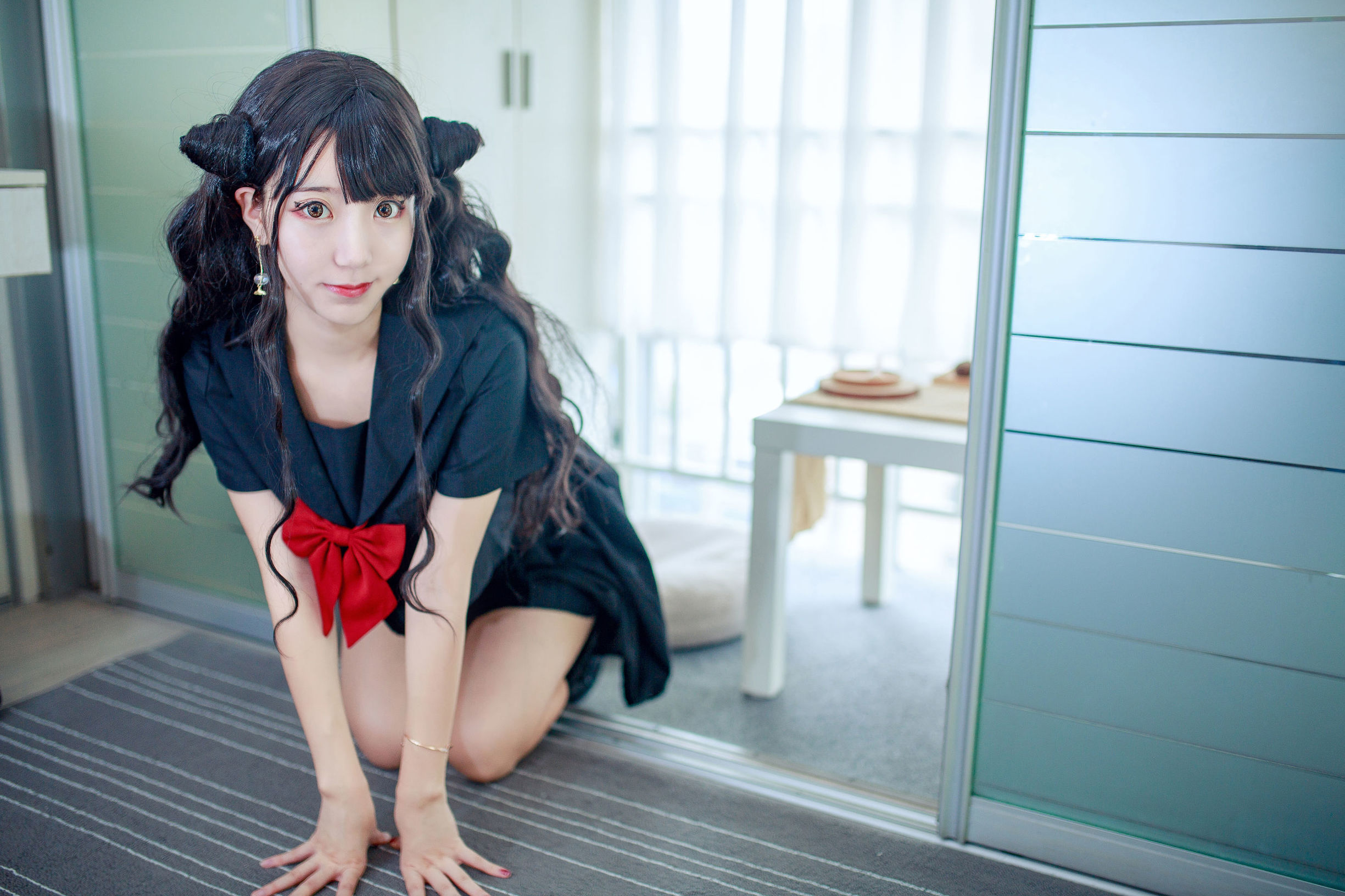 [萝莉COS] 黑川 - 小恶魔JK