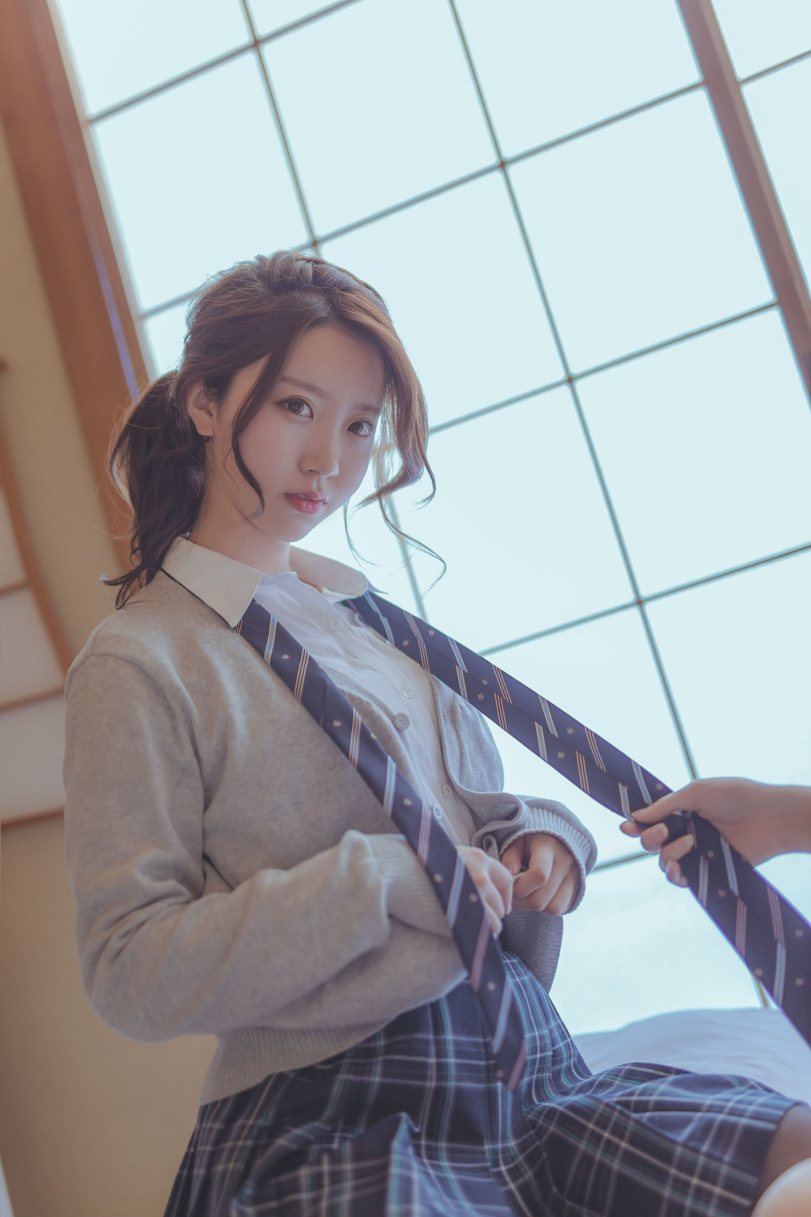 [萝莉COS] 黑川 - JK百合