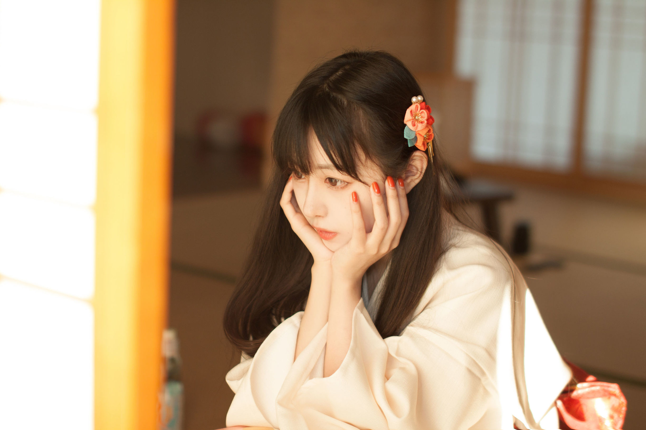 [萝莉COS] Shika小鹿鹿 - 和服