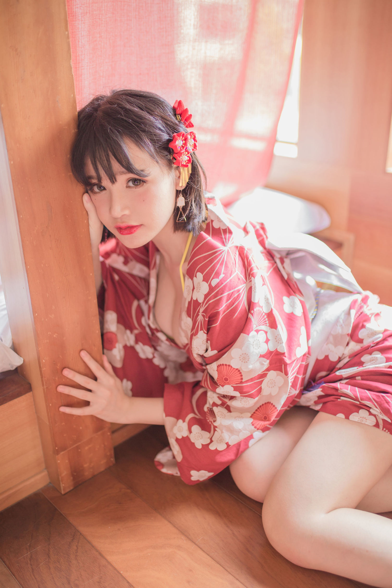 [萝莉COS] Yoko宅夏《妹汤物语(和服)》