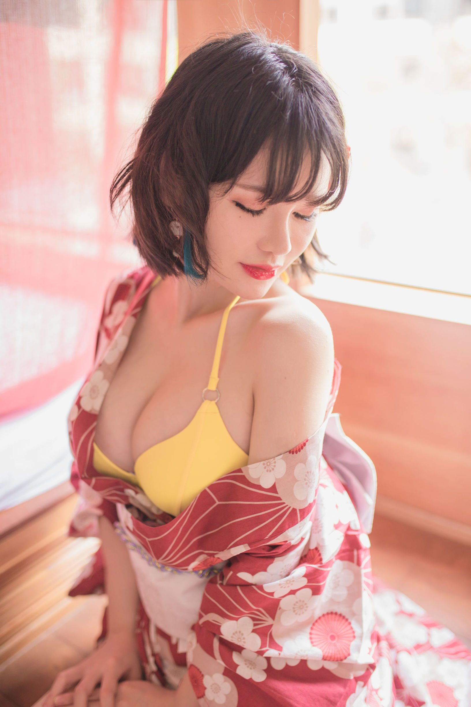 [萝莉COS] Yoko宅夏《妹汤物语(和服)》