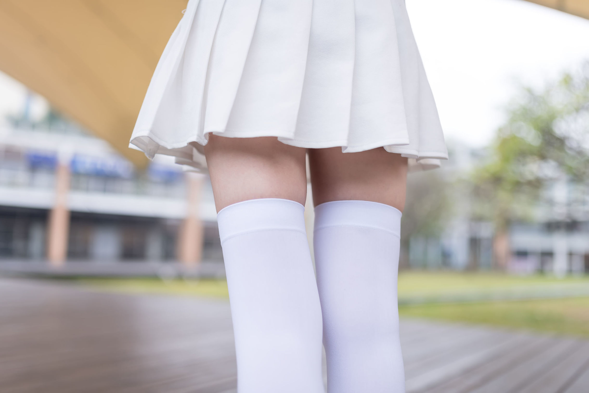 風の領域] NO.001 白シルク超短スカート