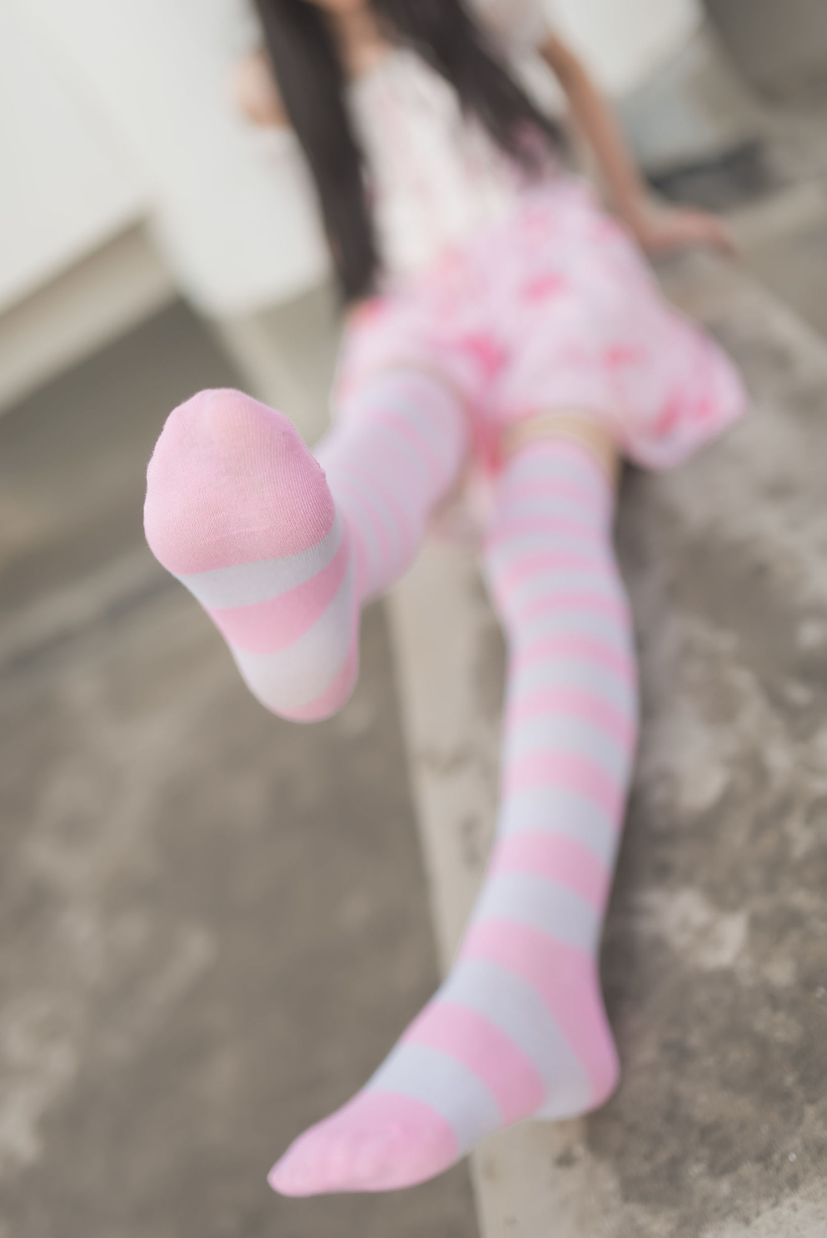 Feng Zhi Ling Yu NO.035 Pink Striped Little Cutie