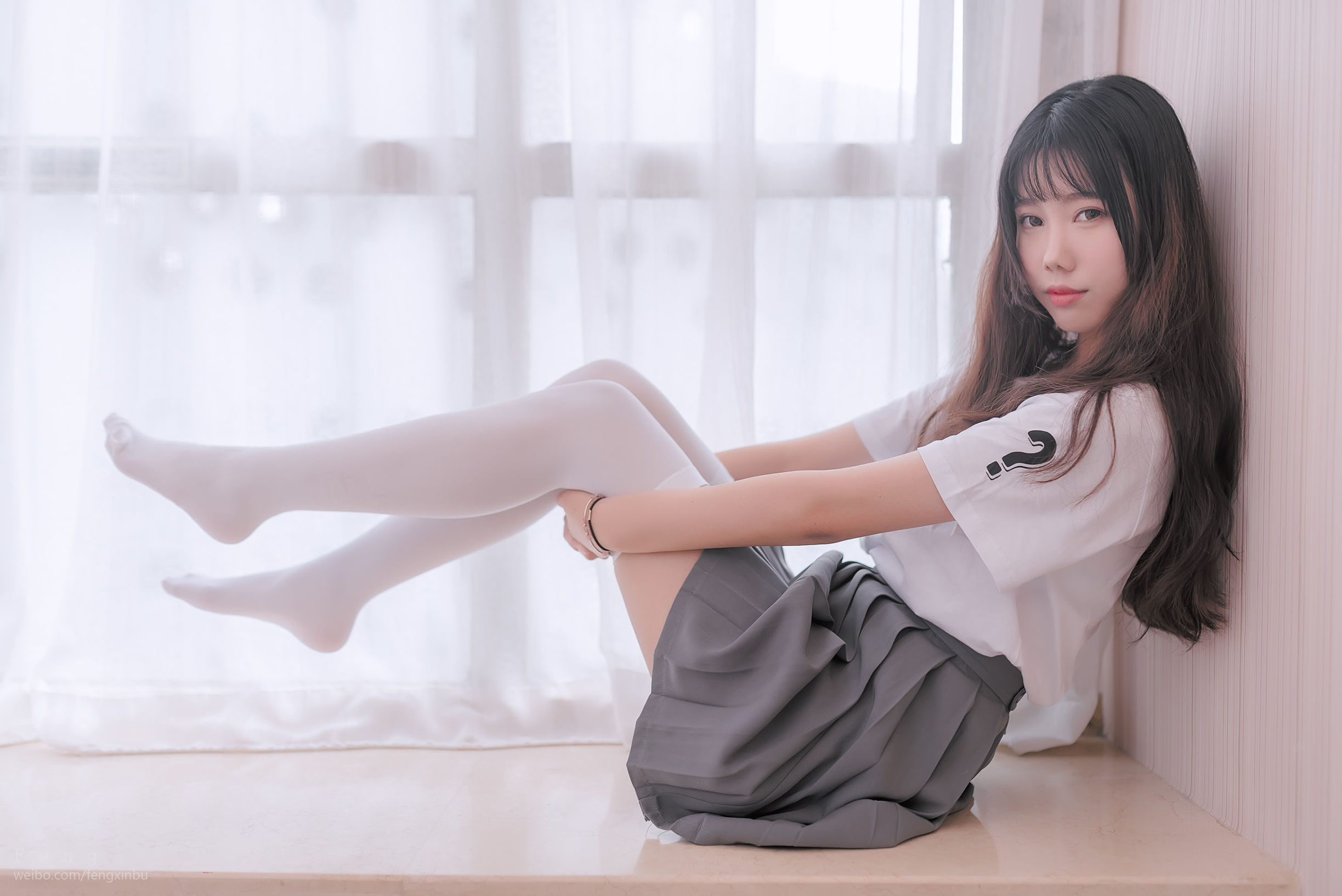 風の領域] NO.040 純真な女の子のセクシーな白いシルク