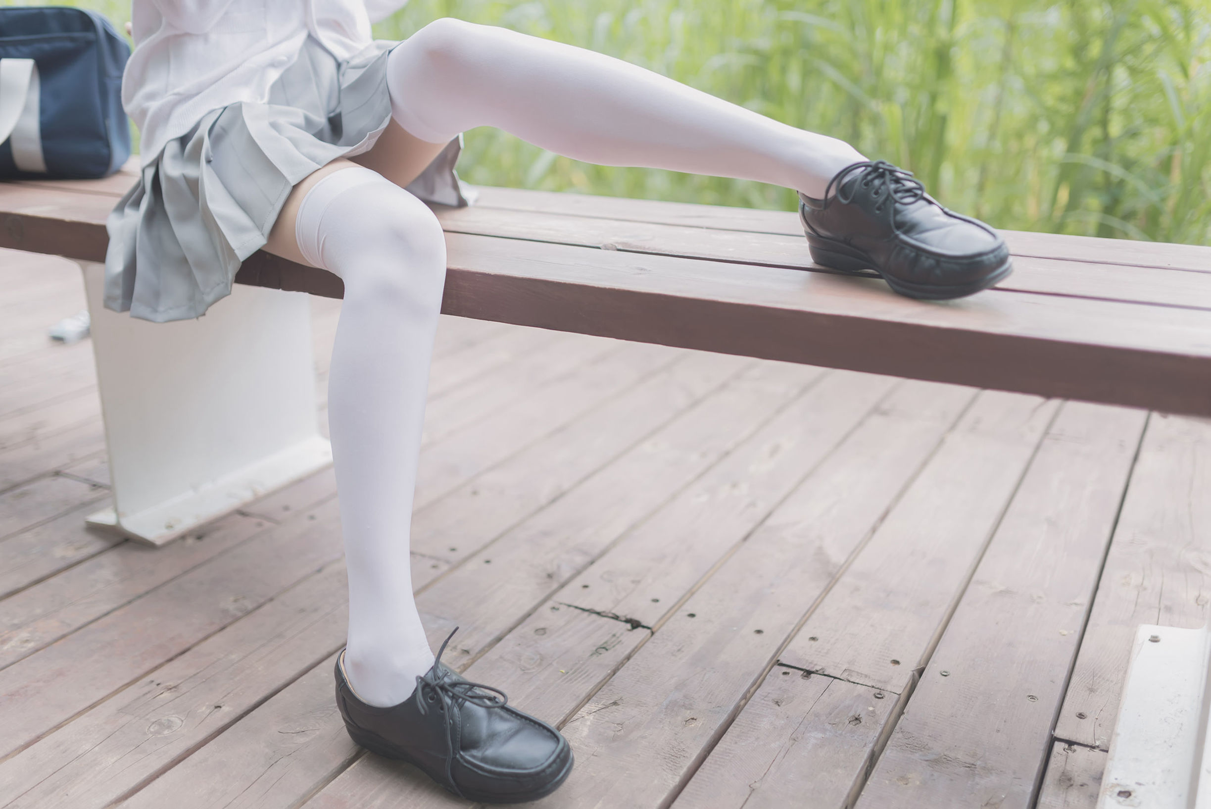 Phong Chi Linh Vực] NO.144 JK Girl Ngoài Trời Cực Kỳ Quyến Rũ