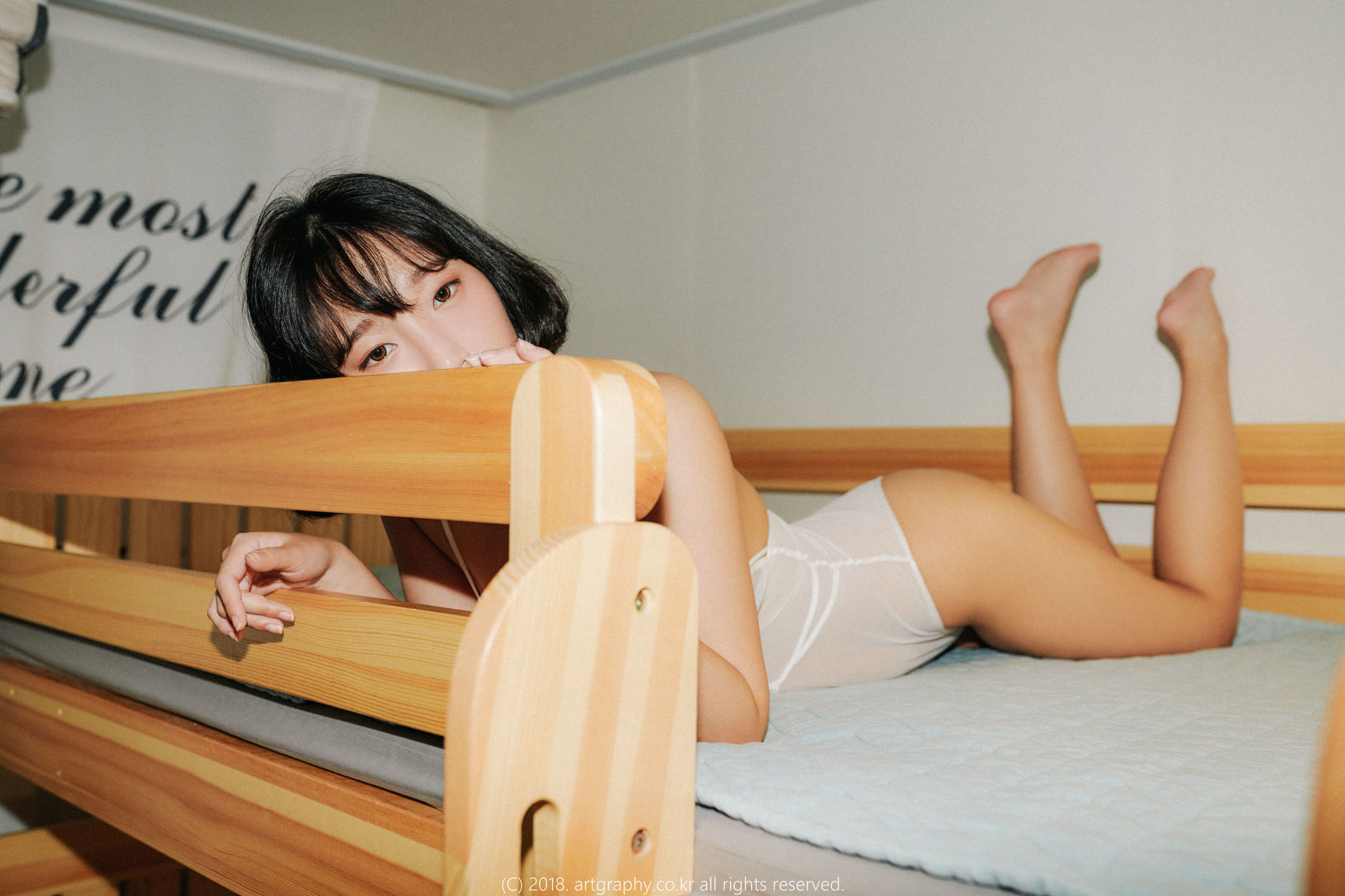 ARTGRAVIA] VOL.046 거유 소녀 강인경 - 가정 사생활 촬영 합집