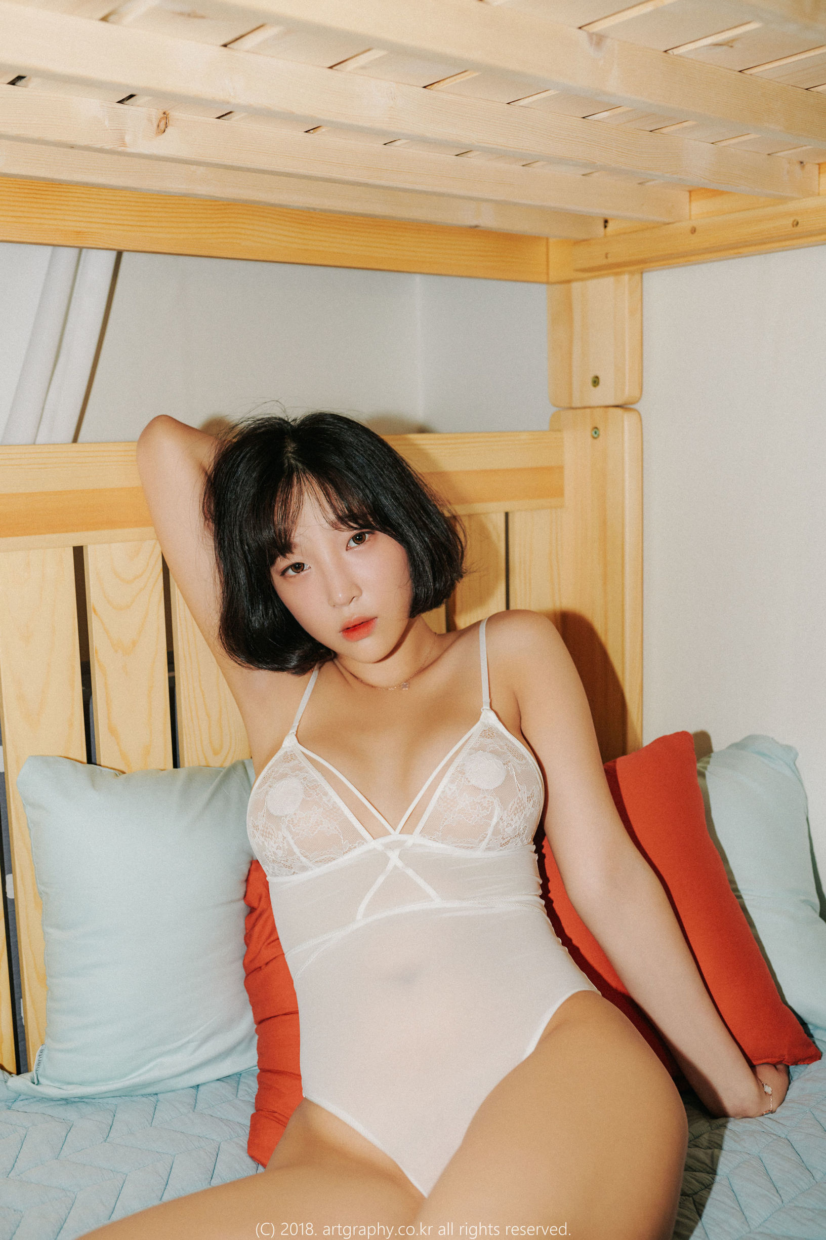 ARTGRAVIA] VOL.046 거유 소녀 강인경 - 가정 사생활 촬영 합집