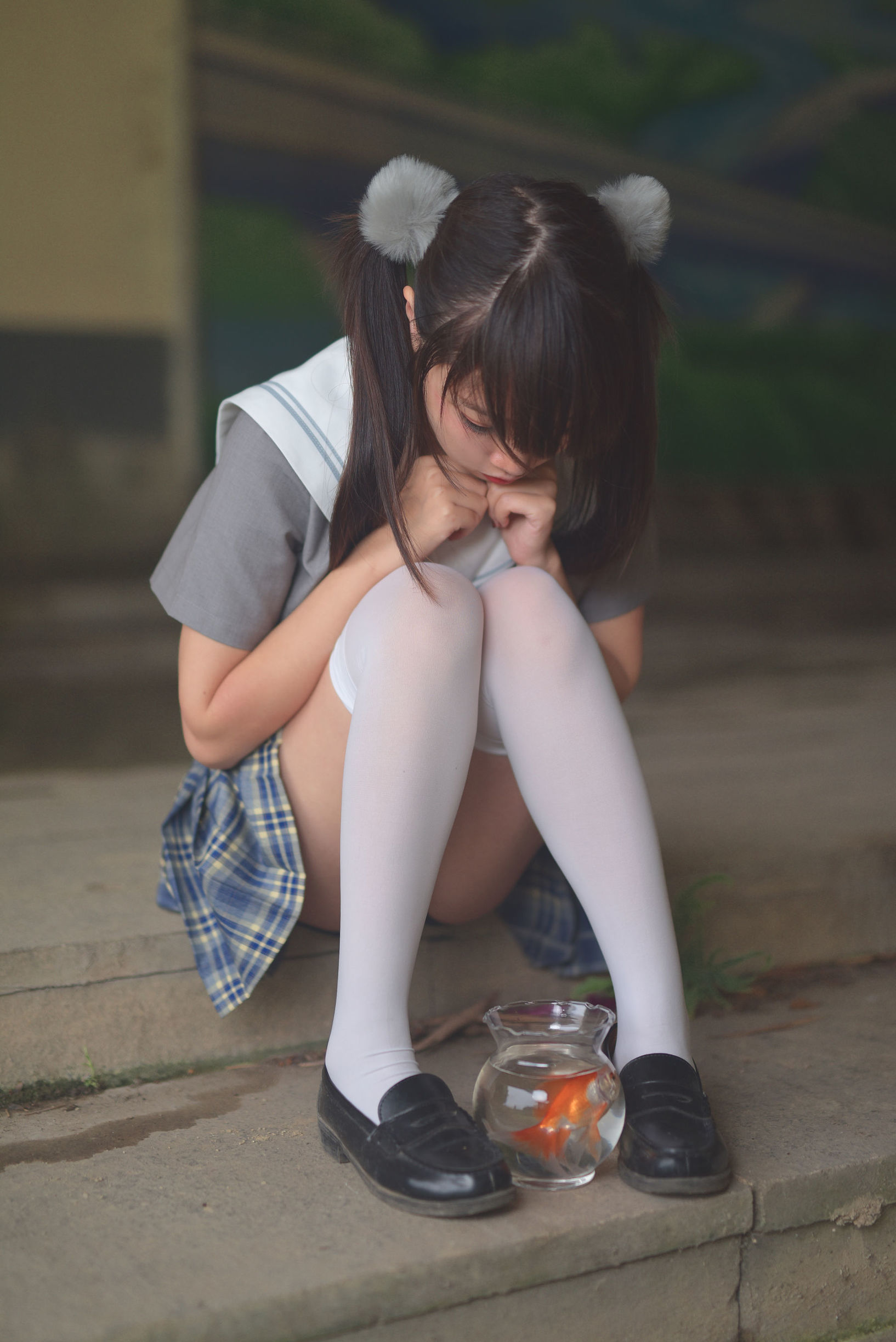 コスプレ福利] 人気のコスプレイヤー 二佐・ニサ - JKセーラー服