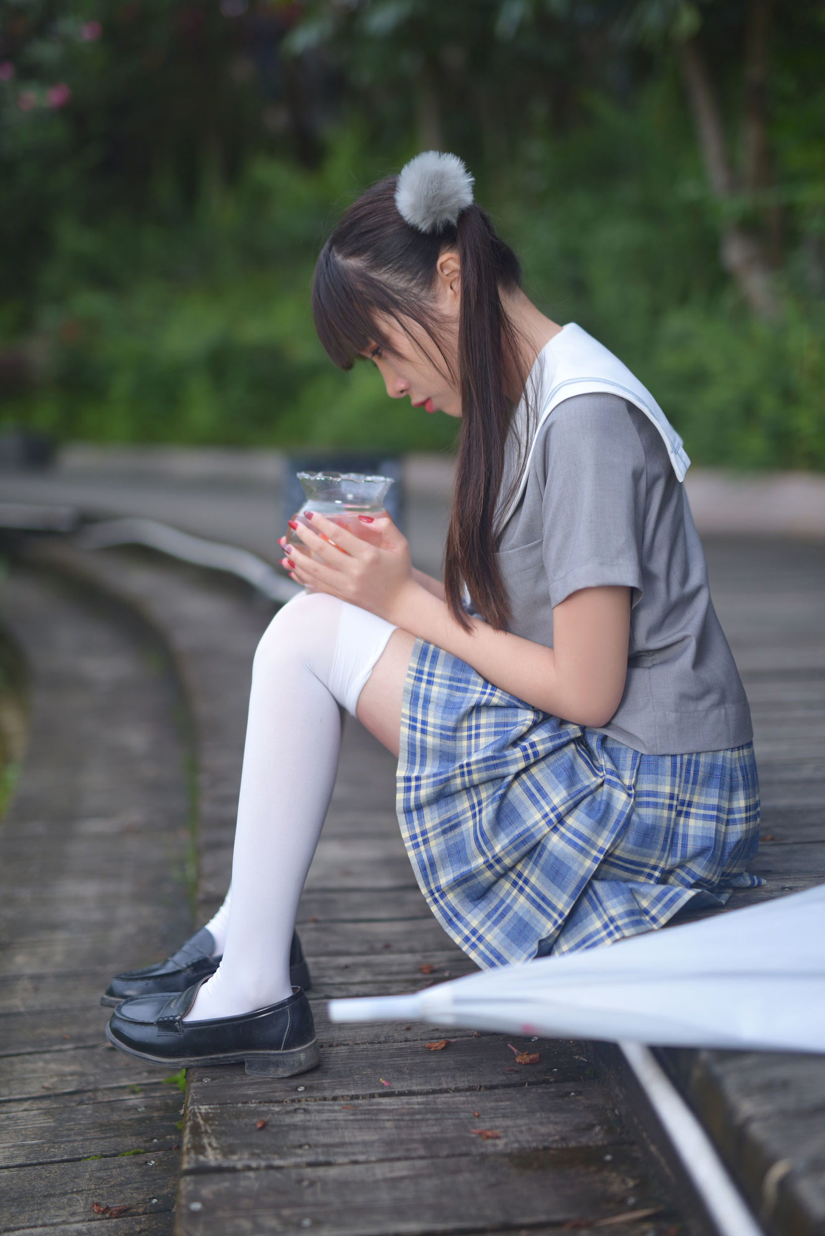 [COS福利] 人气Coser二佐Nisa - JK水手服