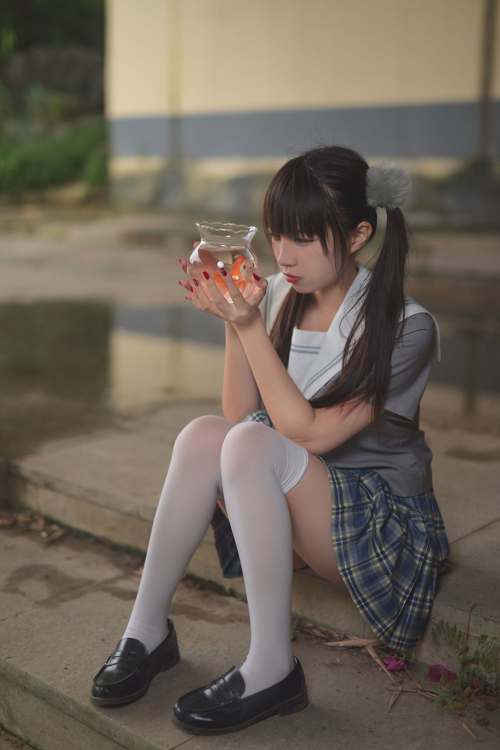 コスプレ福利] 人気のコスプレイヤー 二佐・ニサ - JKセーラー服