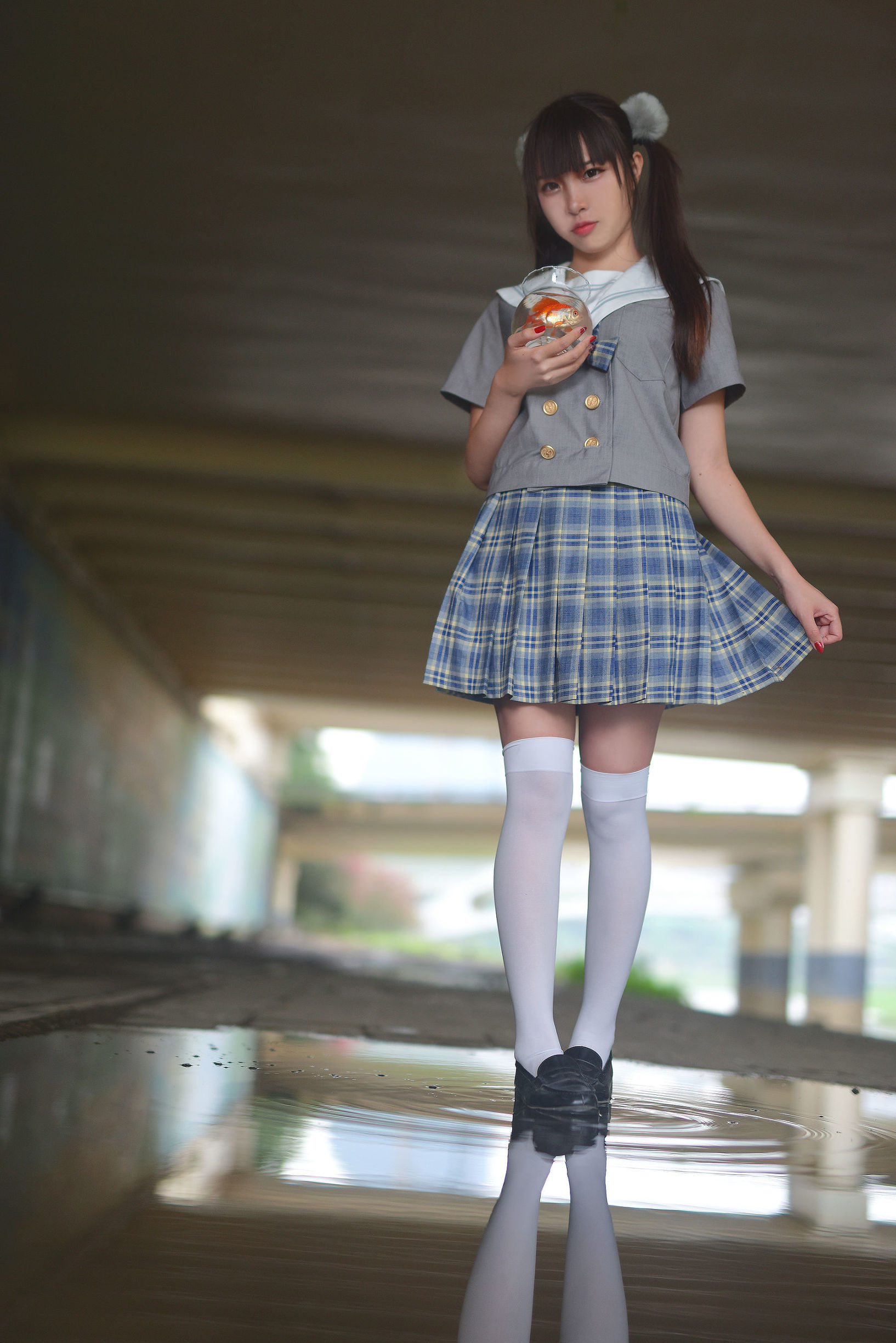 コスプレ福利] 人気のコスプレイヤー 二佐・ニサ - JKセーラー服