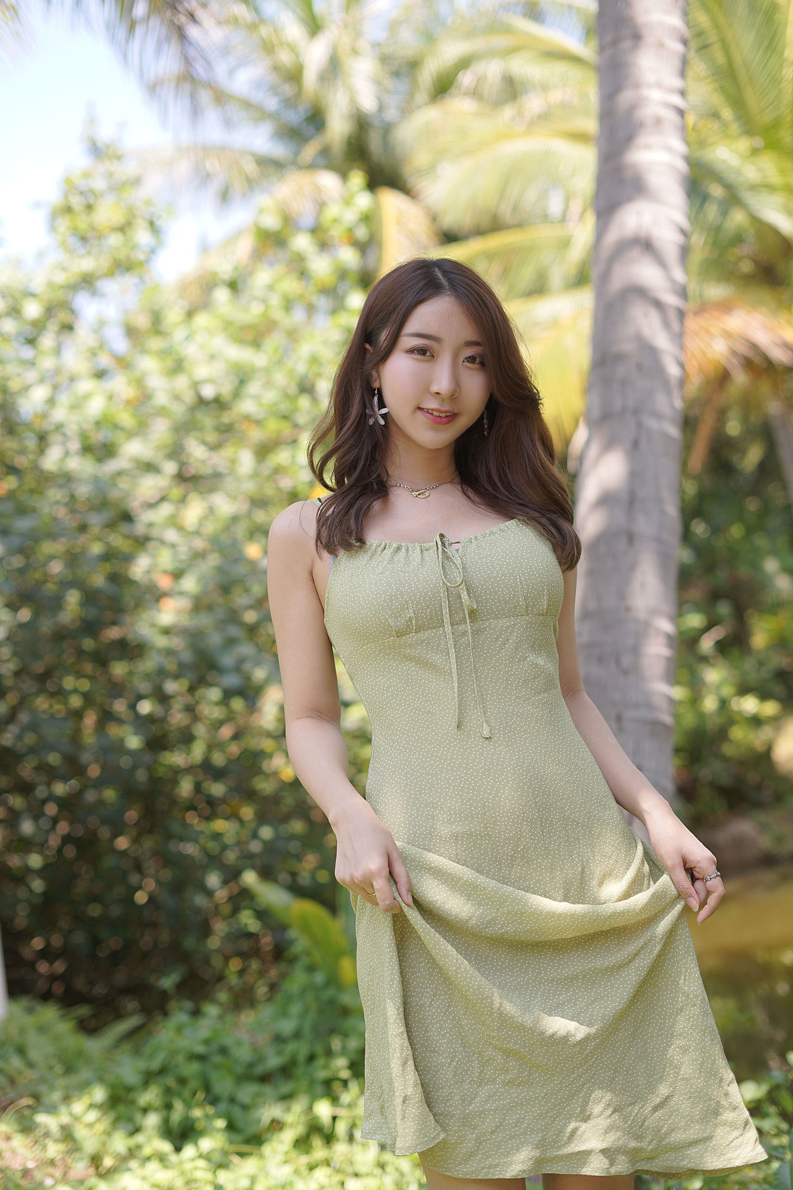 COS Phúc lợi] Coser Phổ biến Kurokawa - Hành trình Đảo Biển Váy Xanh