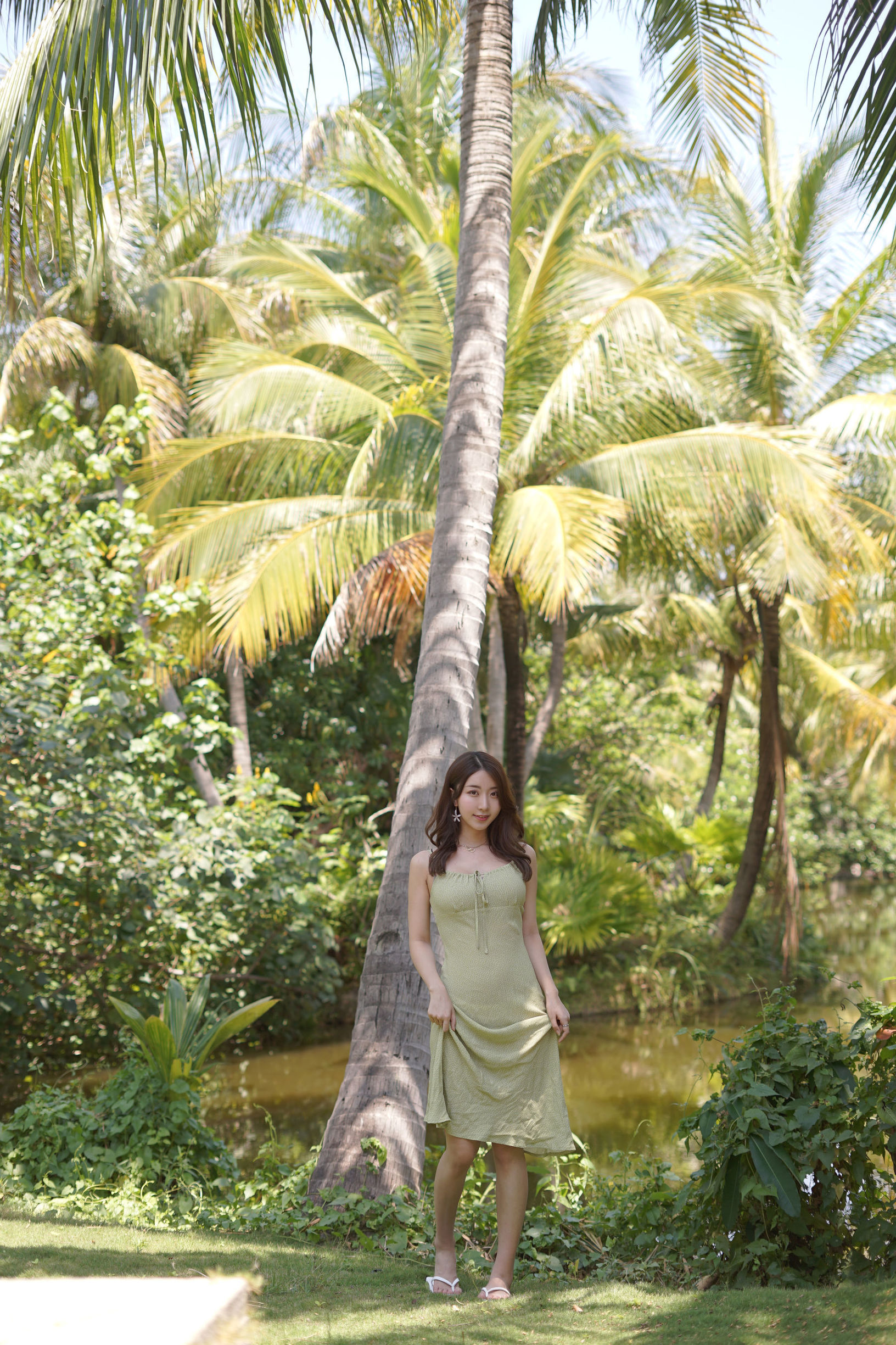 COS Phúc lợi] Coser Phổ biến Kurokawa - Hành trình Đảo Biển Váy Xanh