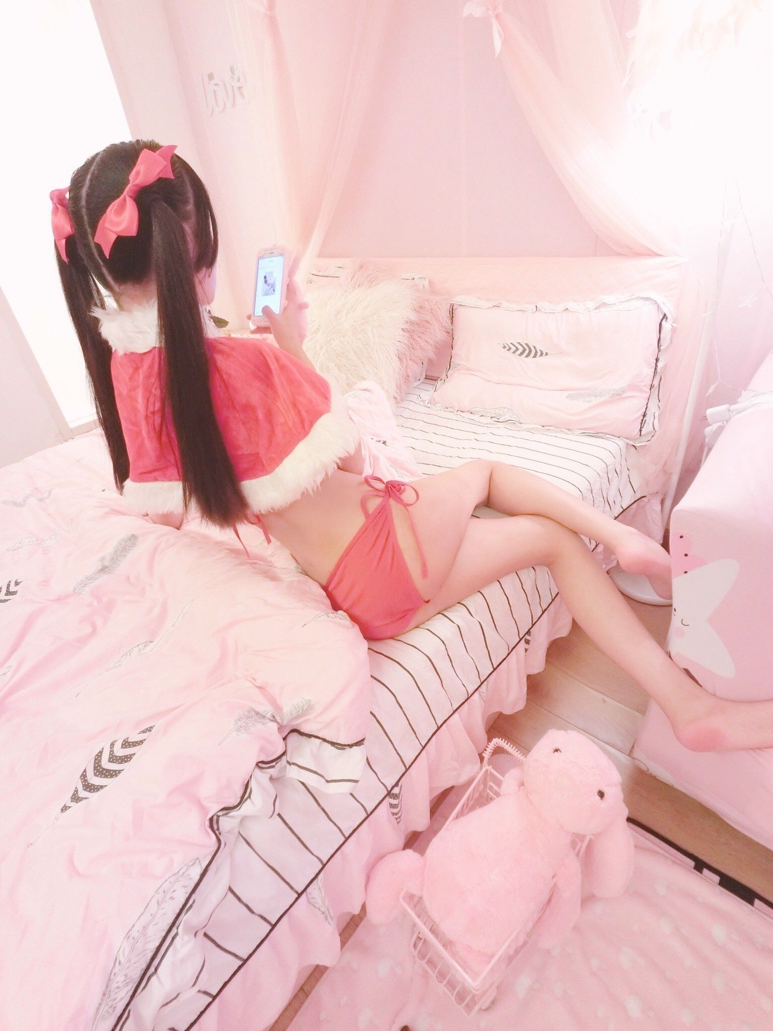 COSฟู๋ลี่] สีเมี่ยว - คริสต์มาส ชุดว่ายน้ำ