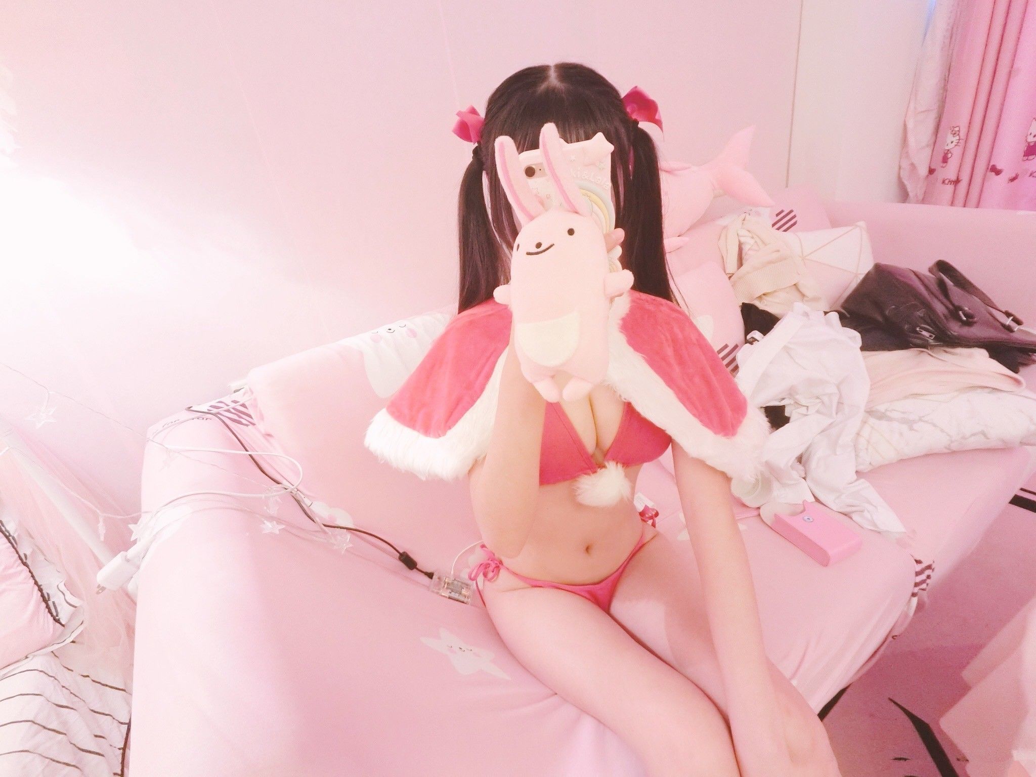 COSฟู๋ลี่] สีเมี่ยว - คริสต์มาส ชุดว่ายน้ำ