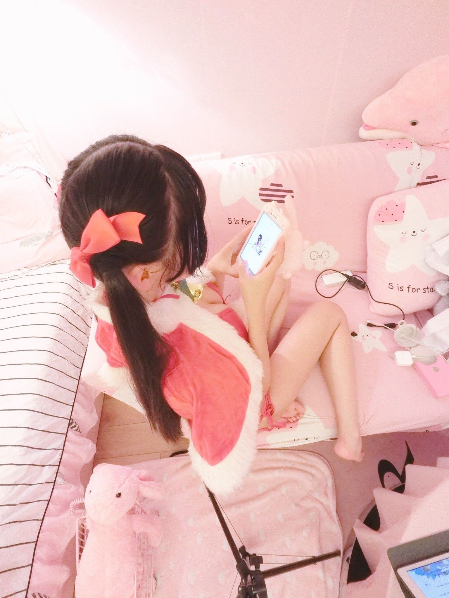 COSฟู๋ลี่] สีเมี่ยว - คริสต์มาส ชุดว่ายน้ำ