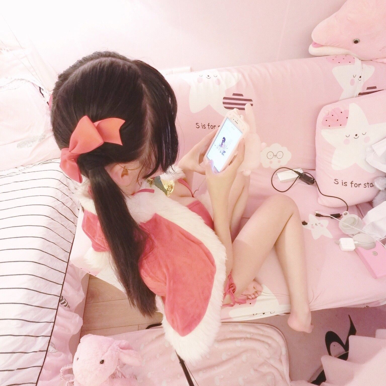 COSฟู๋ลี่] สีเมี่ยว - คริสต์มาส ชุดว่ายน้ำ