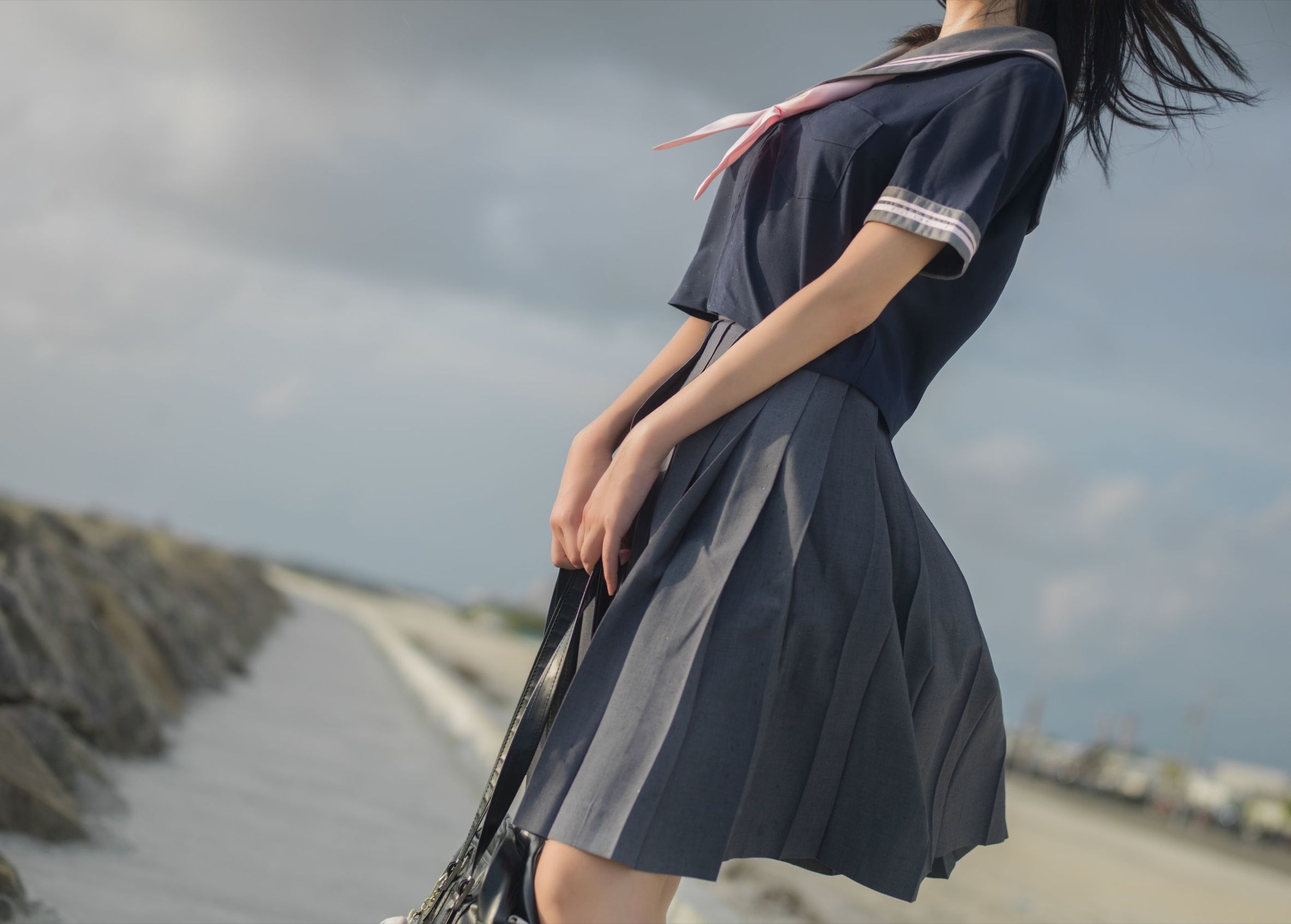 Cosplay Welfare] Anime Blogger Nan Tao Momoko - Blue JK