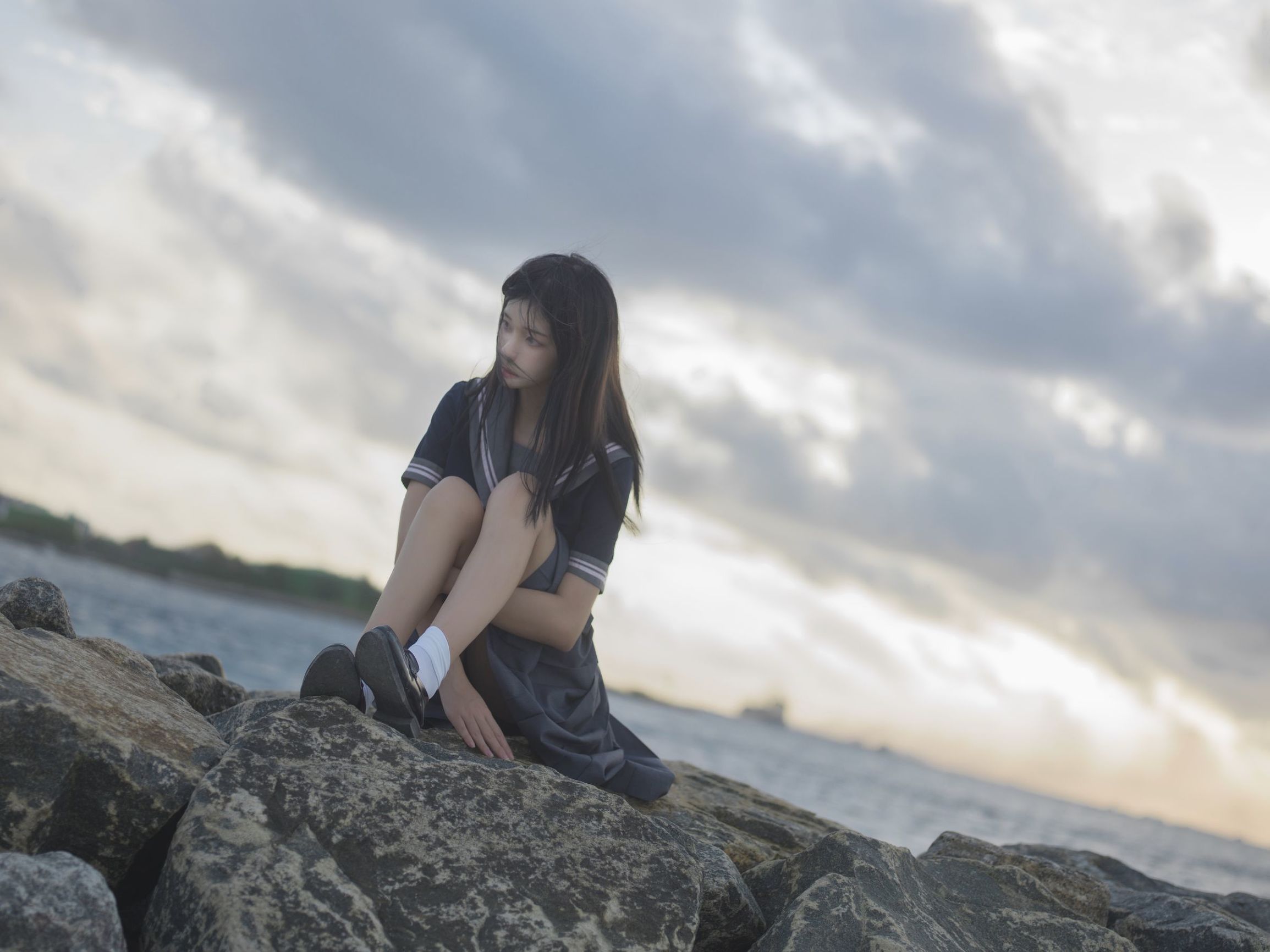 Cosplay Welfare] Anime Blogger Nan Tao Momoko - Blue JK